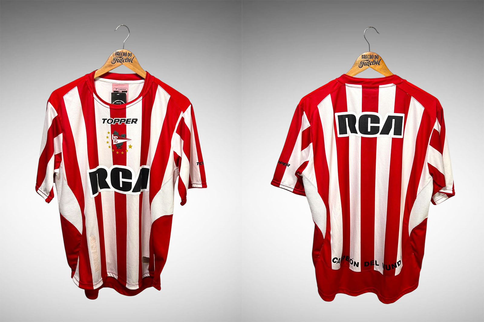 Estudiantes de La PLata 2008 Primeira Camisa Tam GG.