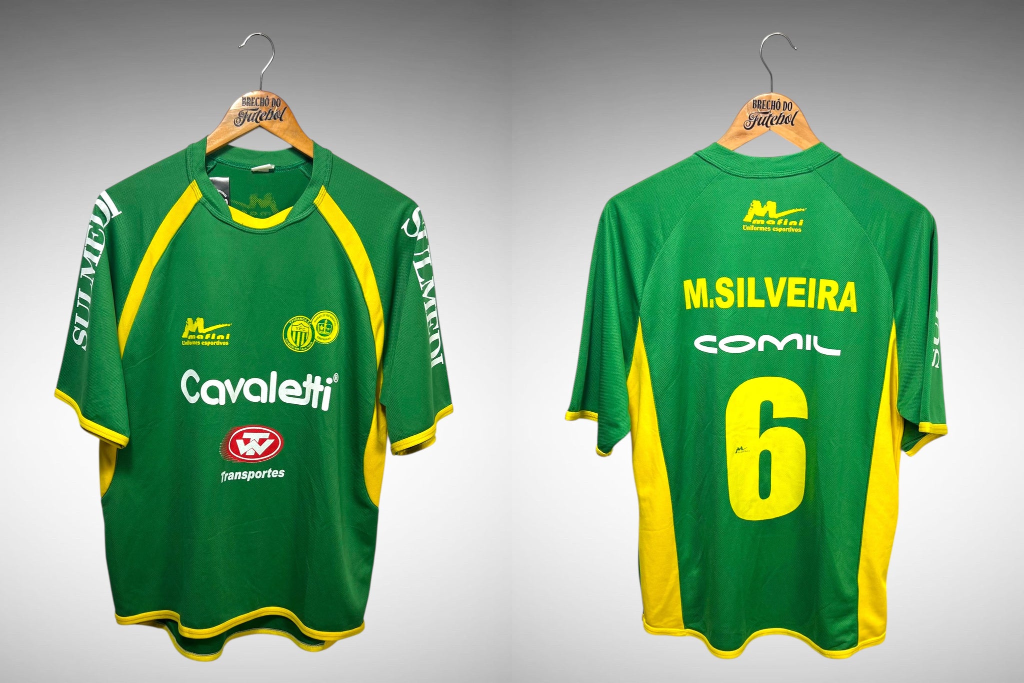 Ypiranga 2008 Segunda Camisa Tam G Nº6 M. Silveira.