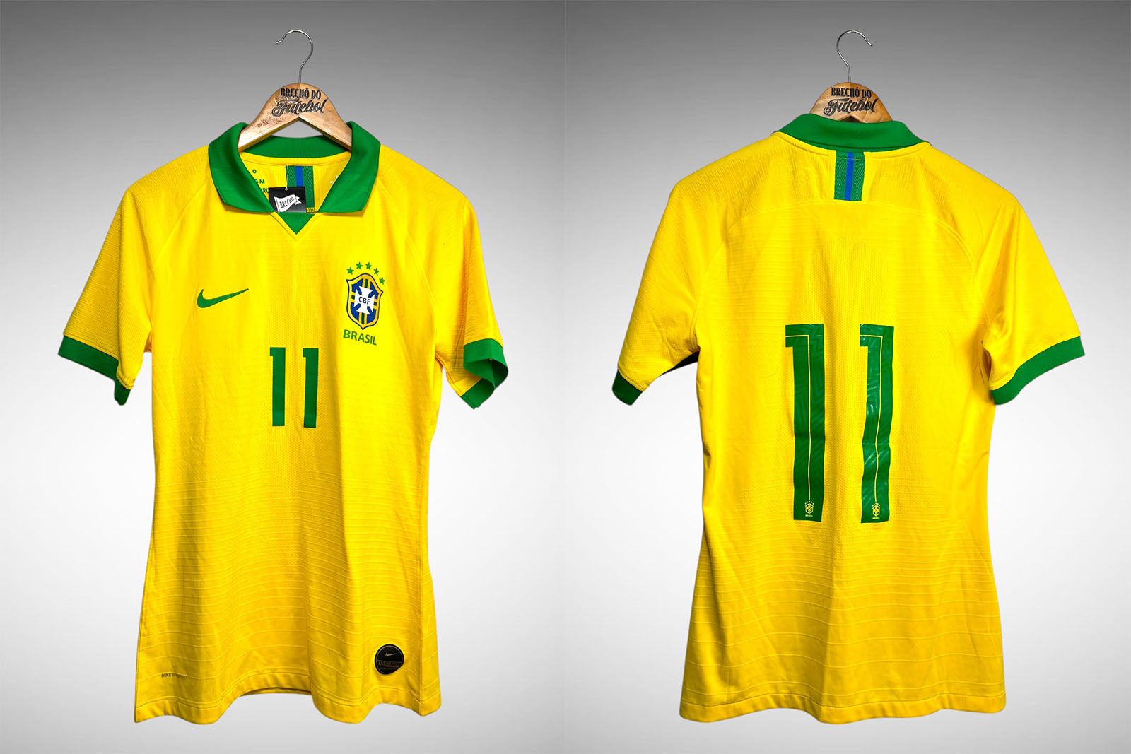 Brasil 2019 Primeira Camisa Tam M Nº 11.