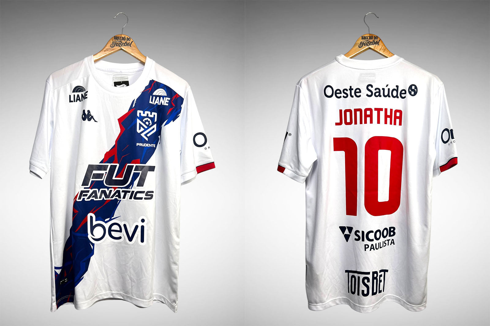 Grêmio Prudente 2023 Segunda Camisa Tam G Nº10 Jonatha.