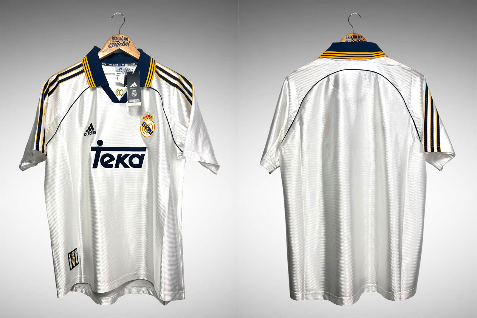 Real Madrid 1999 Reedição Primeira Camisa Tam M.