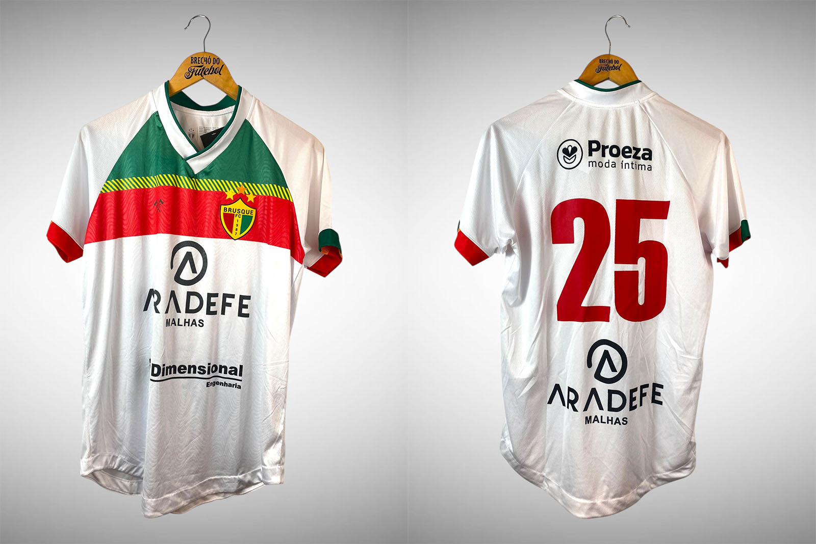 Brusque 2021 Segunda Camisa Tam G Nº 25.