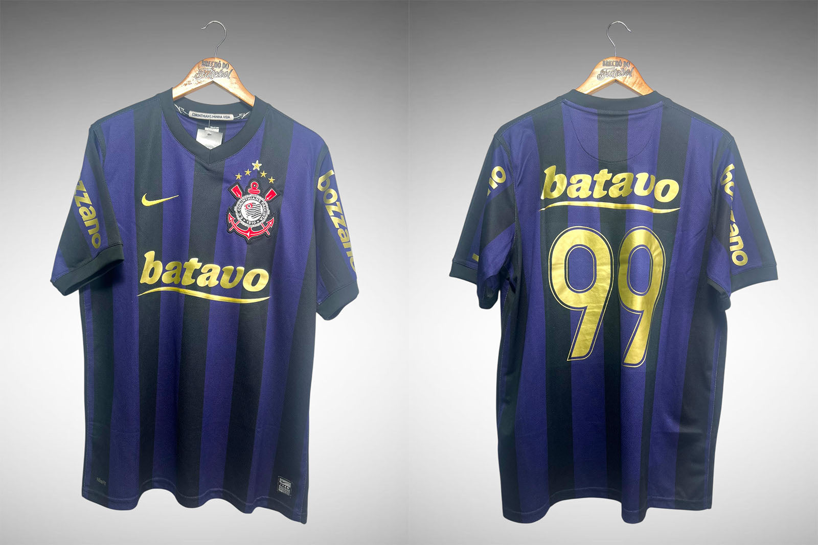 Corinthians 2009 Terceira Camisa Tam G Nº99.