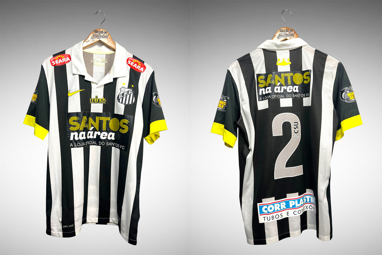Santos 2013 Segunda Camisa Tam M Nº2.