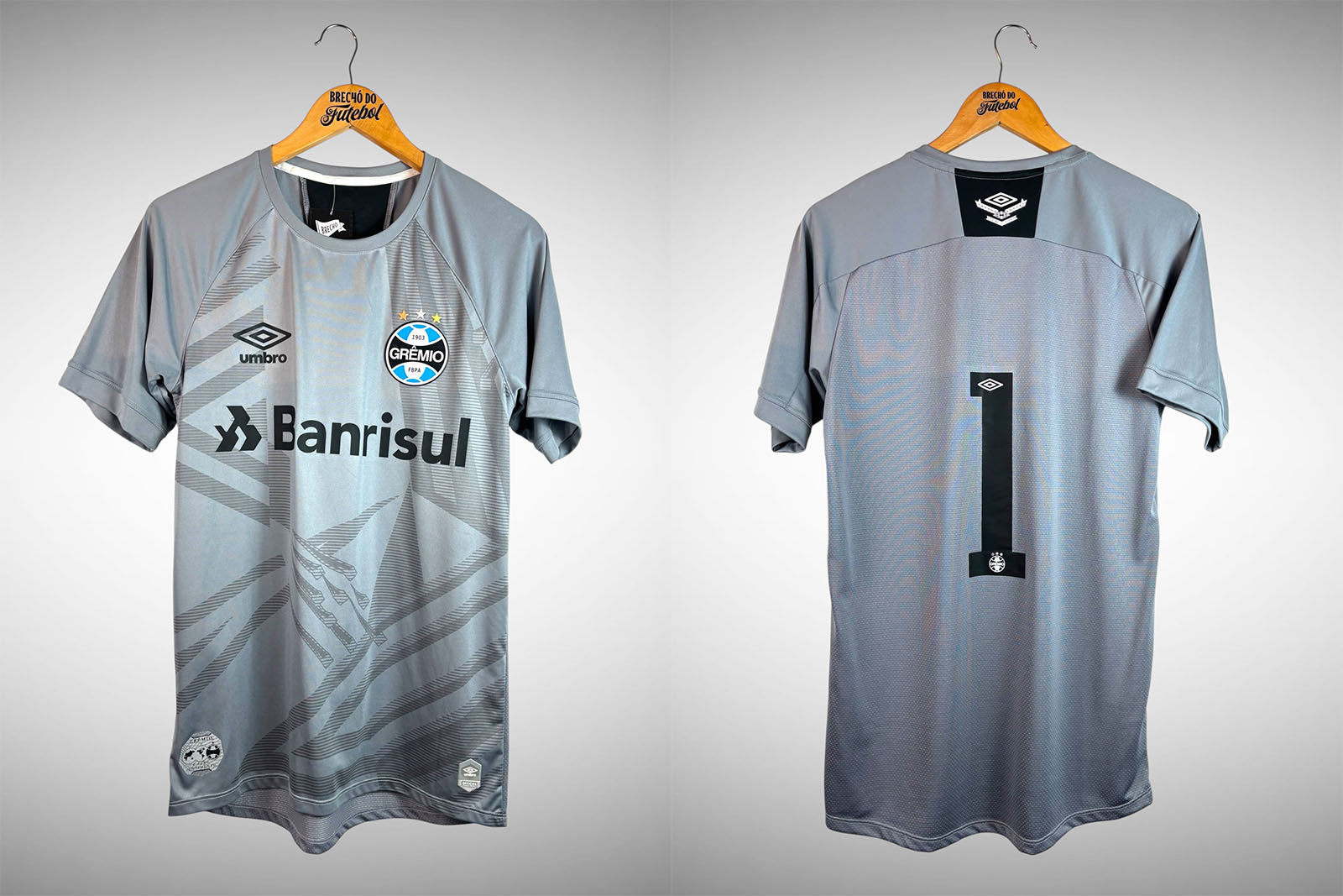 Grêmio 2020 Camisa de Goleiro Tam P Nº 1.