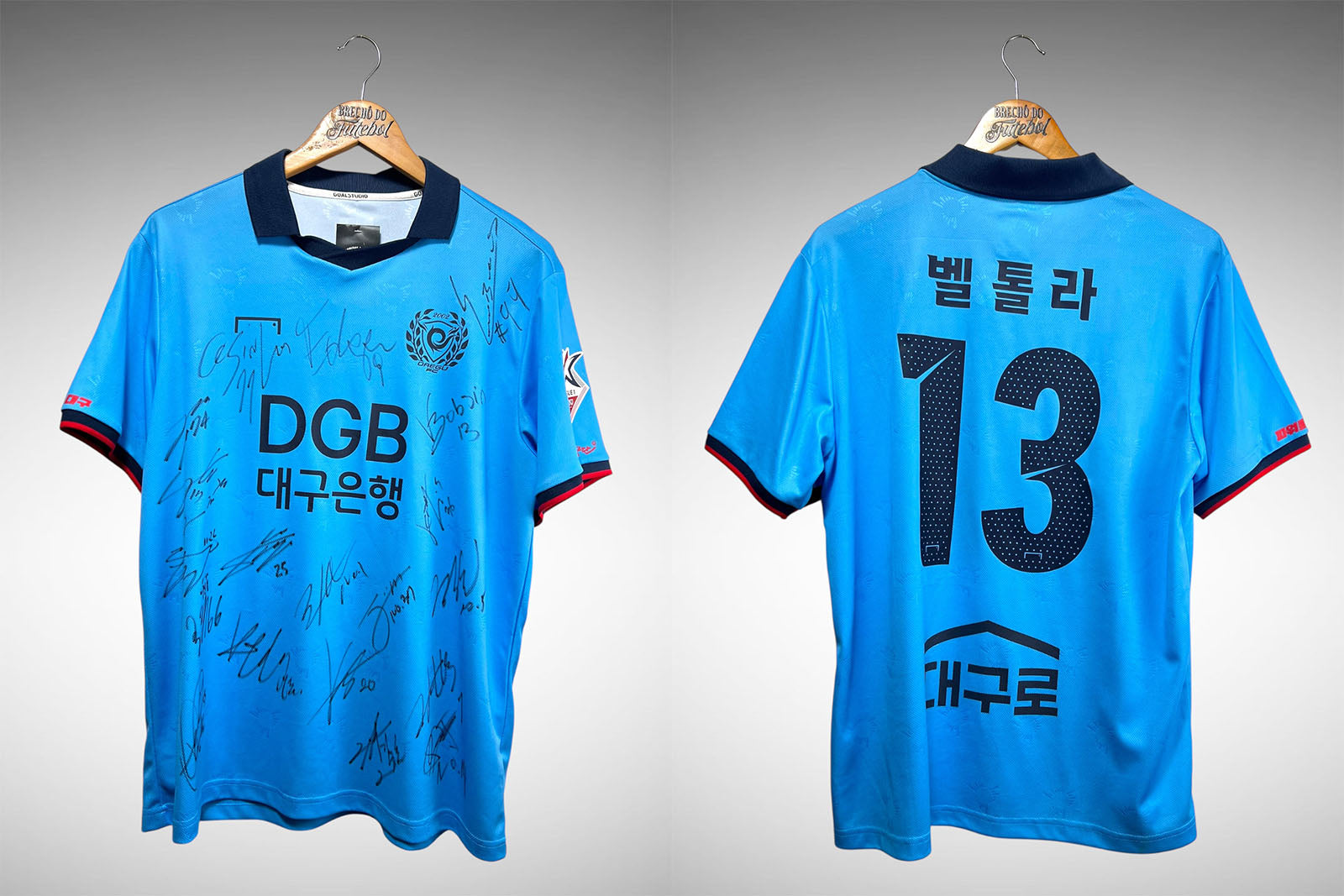 Daegu FC 2023 Primeira Camisa Tam G Nº 13.