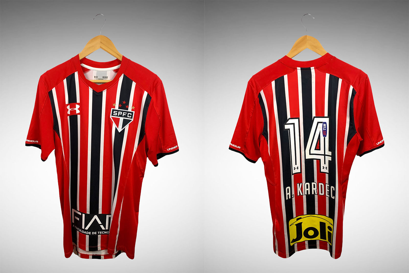 São Paulo 2015 Segunda Camisa Tam M N# 14 A. Kardec.