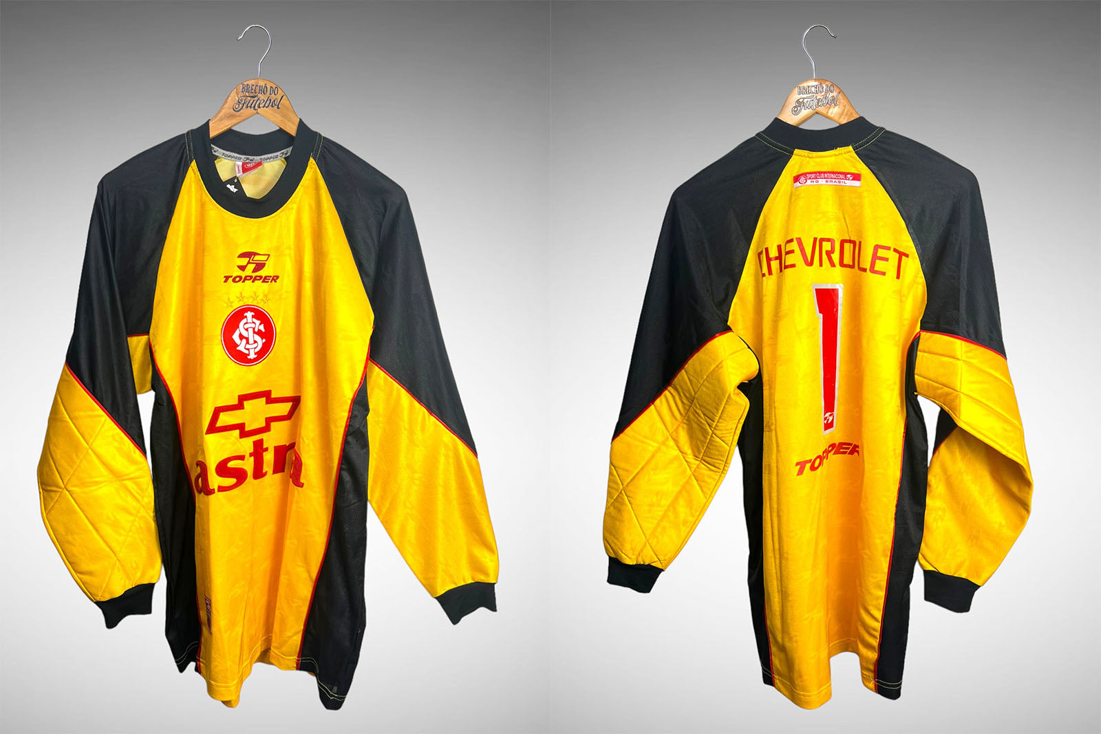 Internacional 2000 Camisa de Goleiro Tam GG N 1.