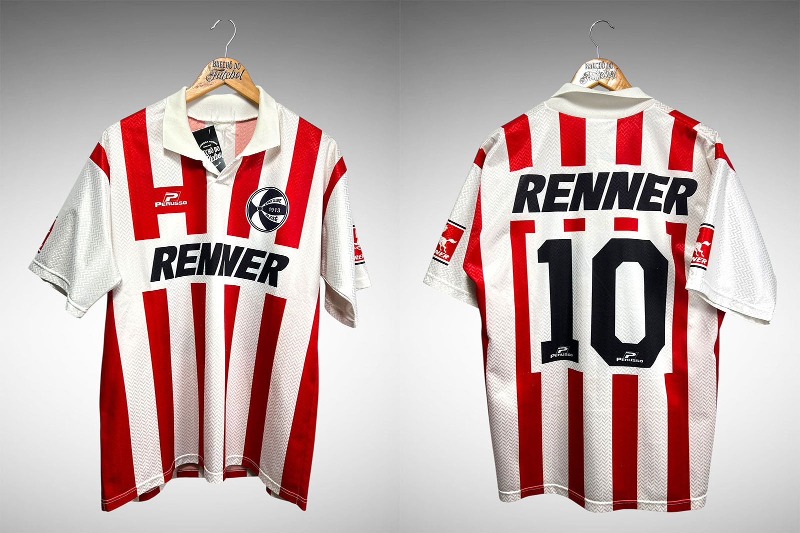 São José-RS 1996 Primeira Camisa Tam GG Nº 10.