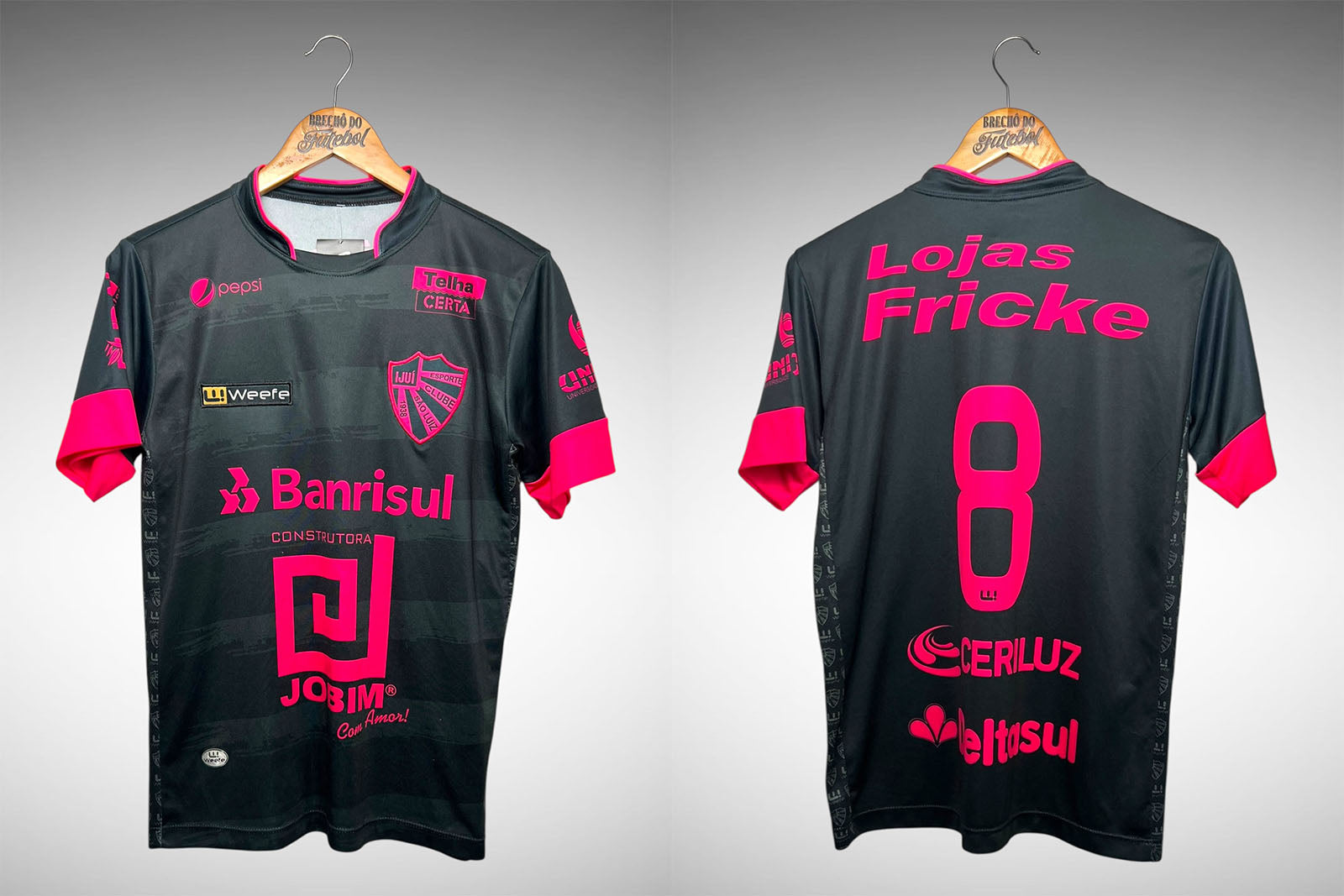 São Luiz de Ijuí 2019 Terceira Camisa Tam P Nº8.