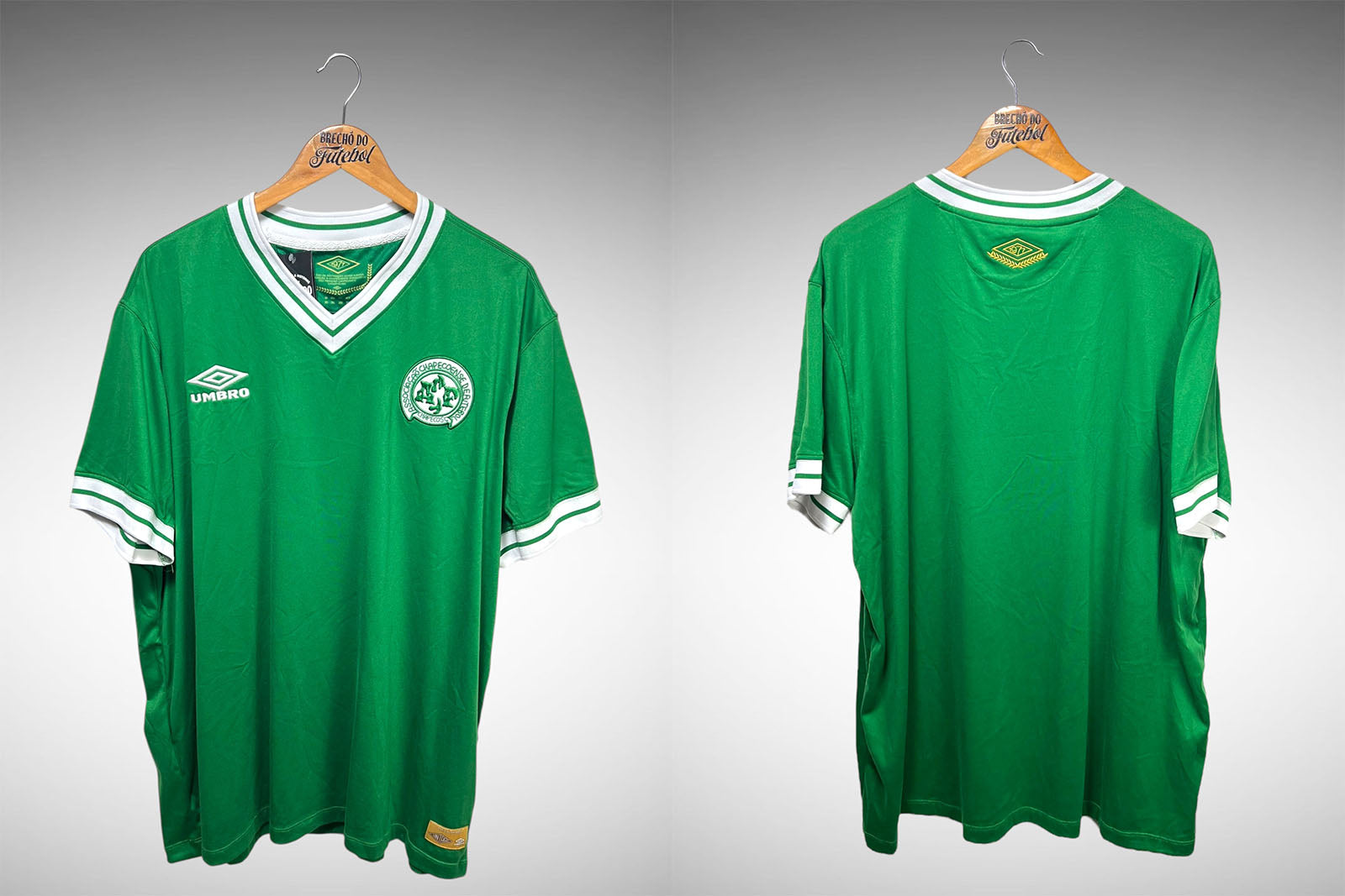 Chapecoense 1977 Retrô Primeira Camisa Tam 3GG.