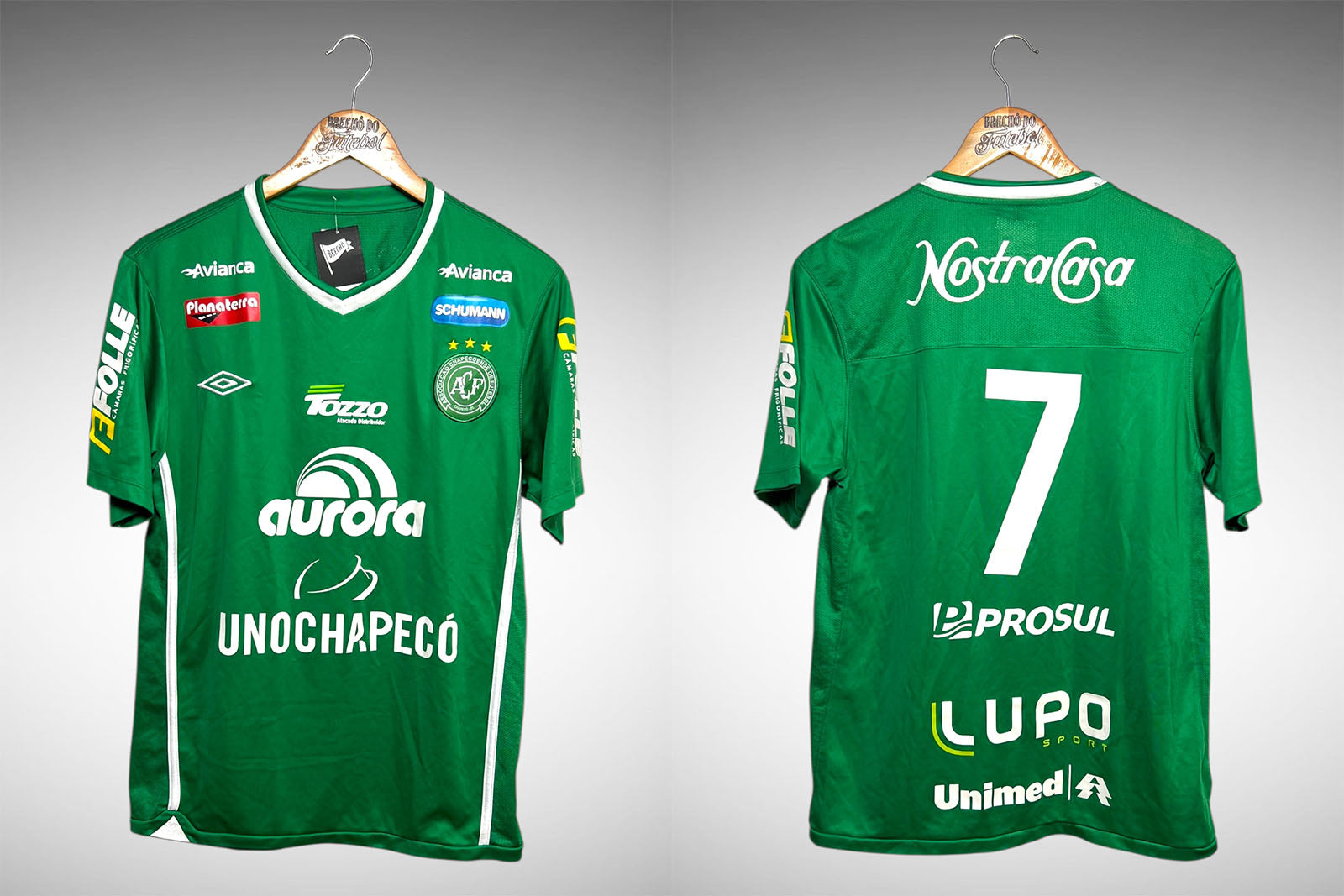 Chapeconense 2011 Primeira Camisa Tam M N°7.