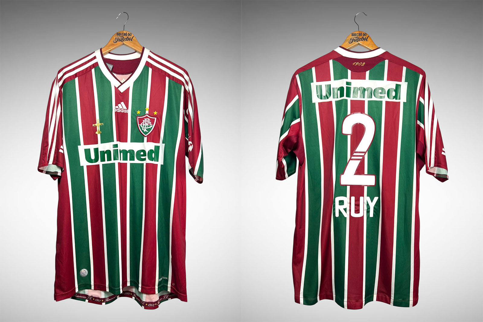 Fluminense 2009 Primeira Camisa Tam G Nº 2 Ruy.