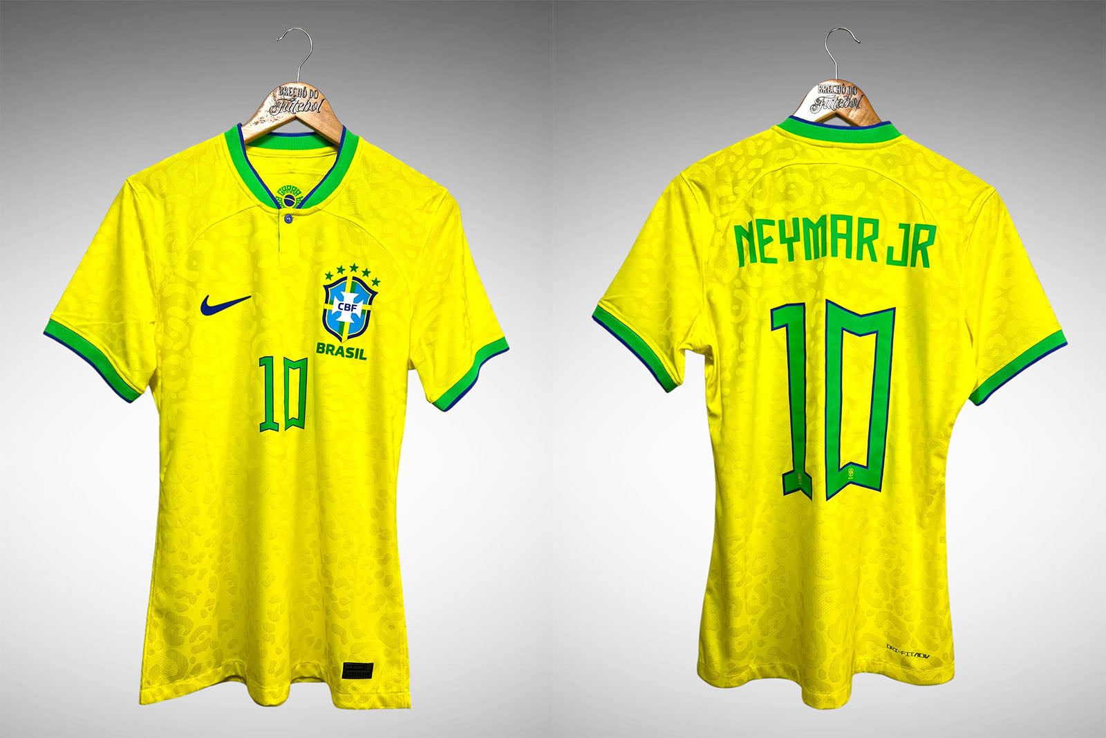 Brasil 2022 Primeira Camisa Tam M Nº 10 Neymar Jr.