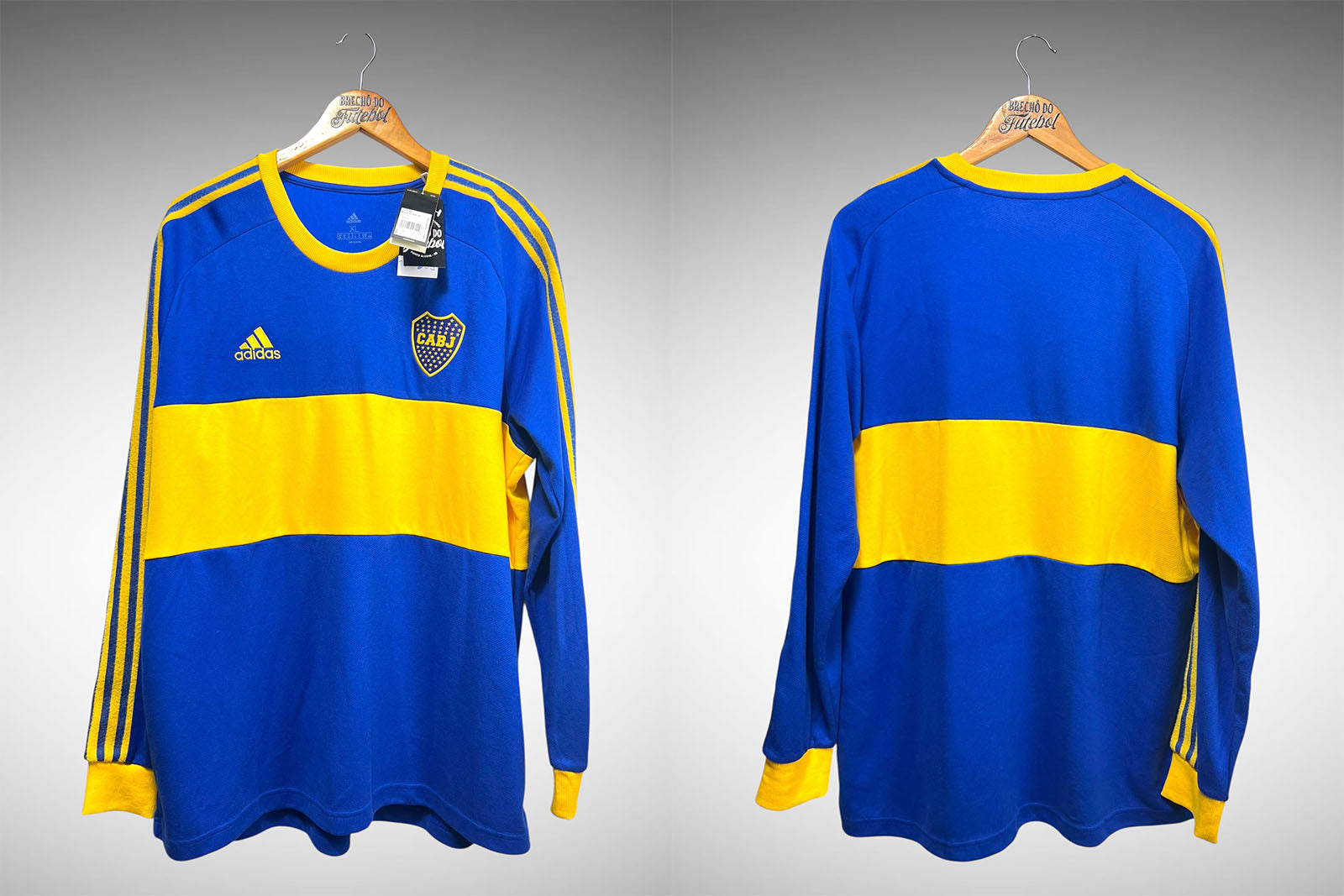 Boca Juniors 2020 Icon Tam GG Mangas Longas.
