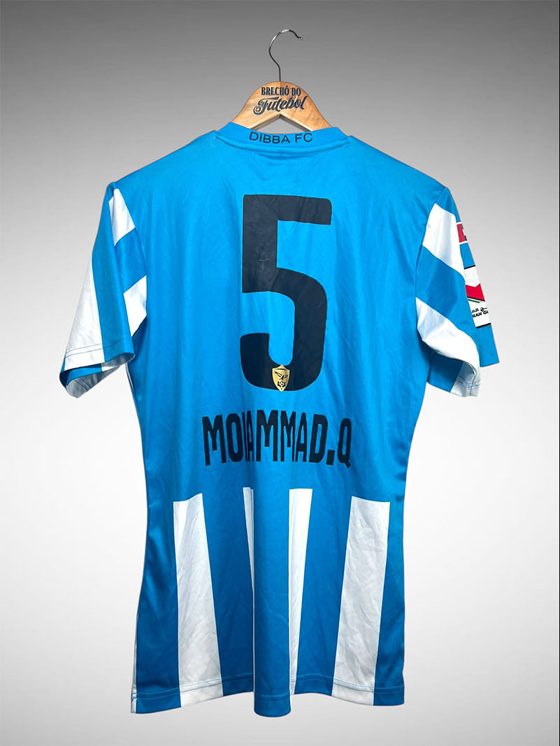 Dibba Al Fujairah 2016 Primeira Camisa Tam M Nº 5 Mohammad. Q.