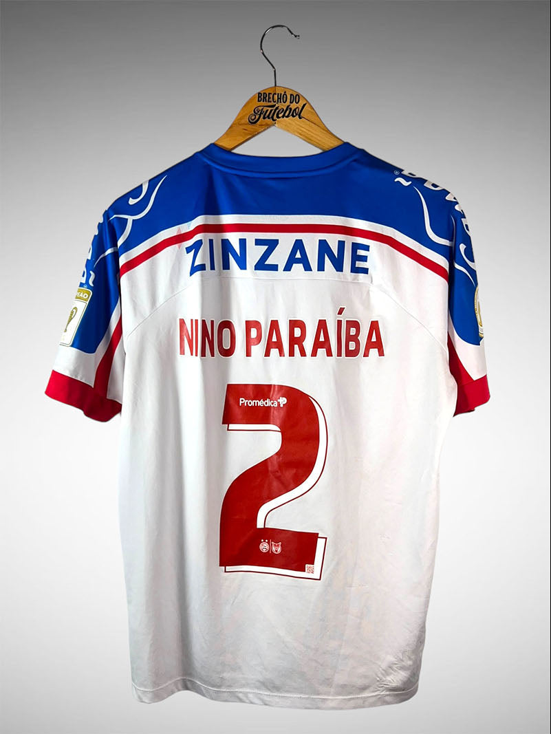 Bahia 2021 Primeira Camisa Tam M N# 2 Nino Paraíba.