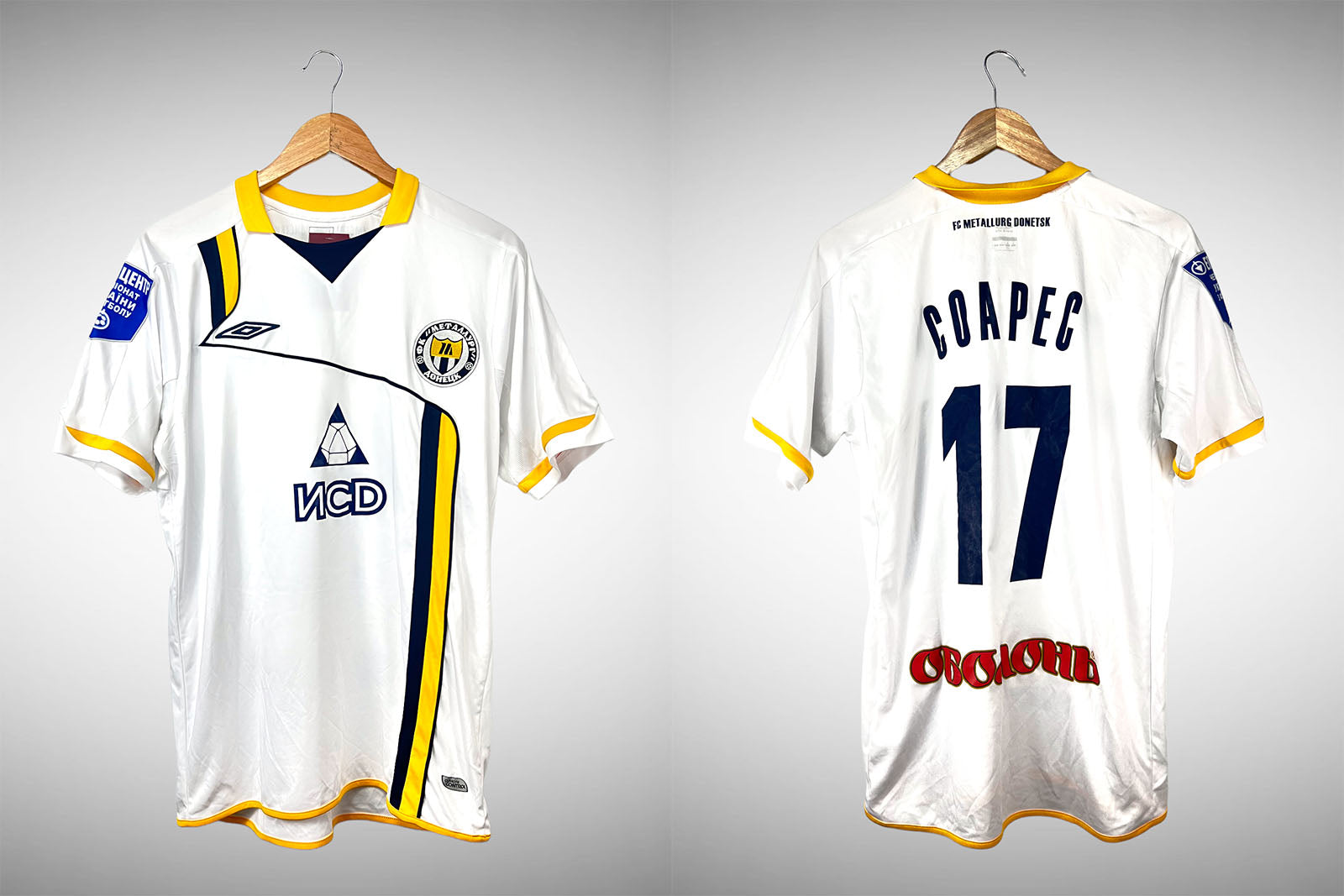 Metalurh Donetsk 2011 Primeira Camisa Tam M N# 17 Coapec.