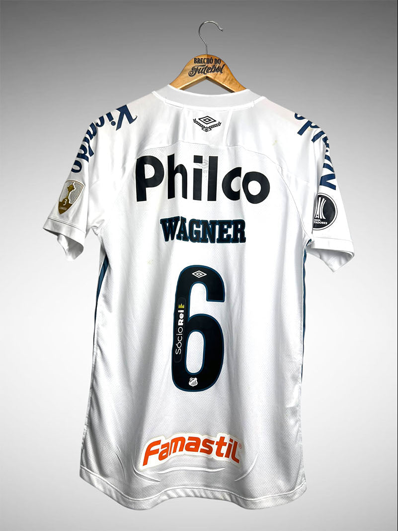 Santos 2020 Primeira Camisa Tam P Nº 6 Wagner.