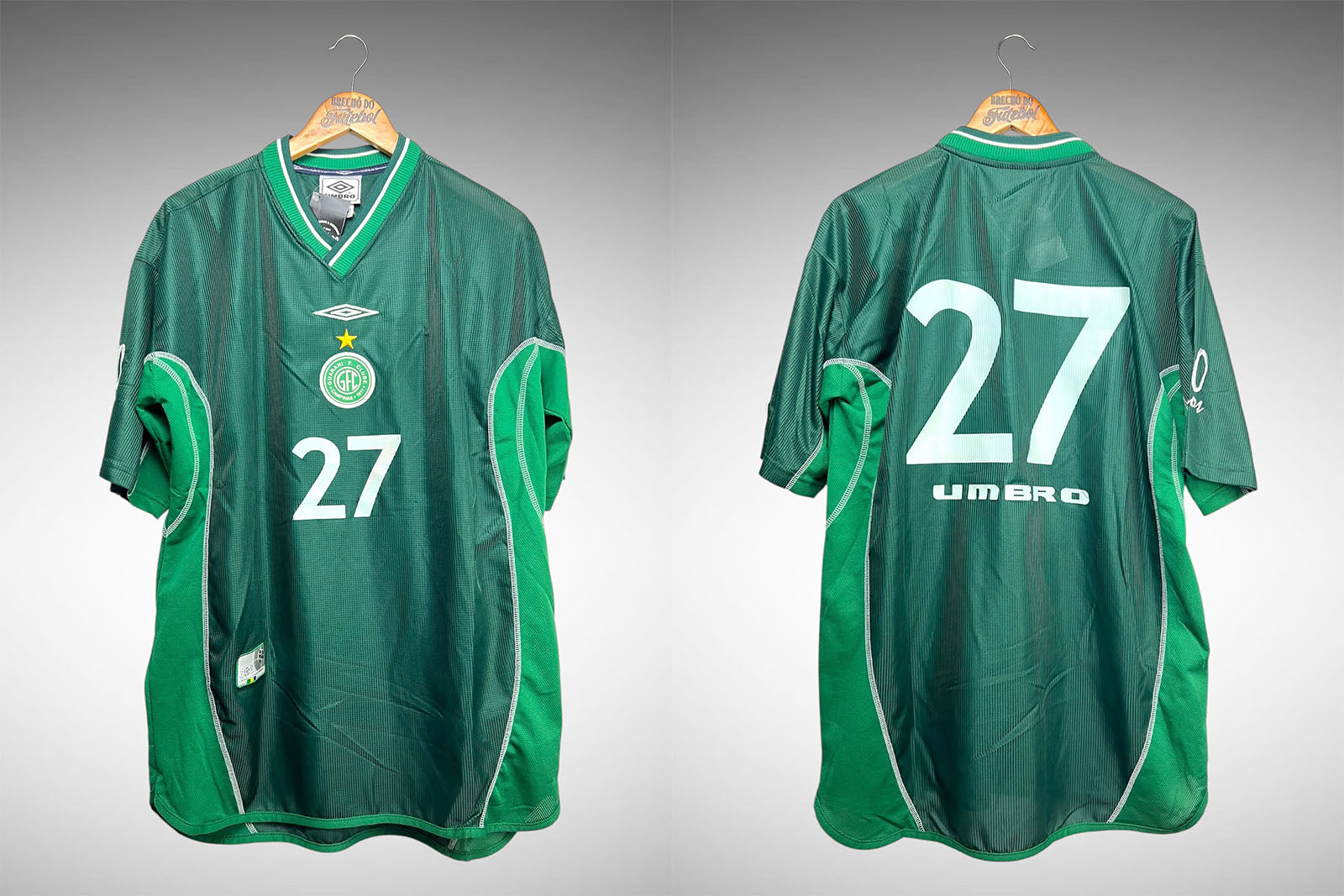 Guarani 2001 Primeira Camisa Tam GG Nº 27.