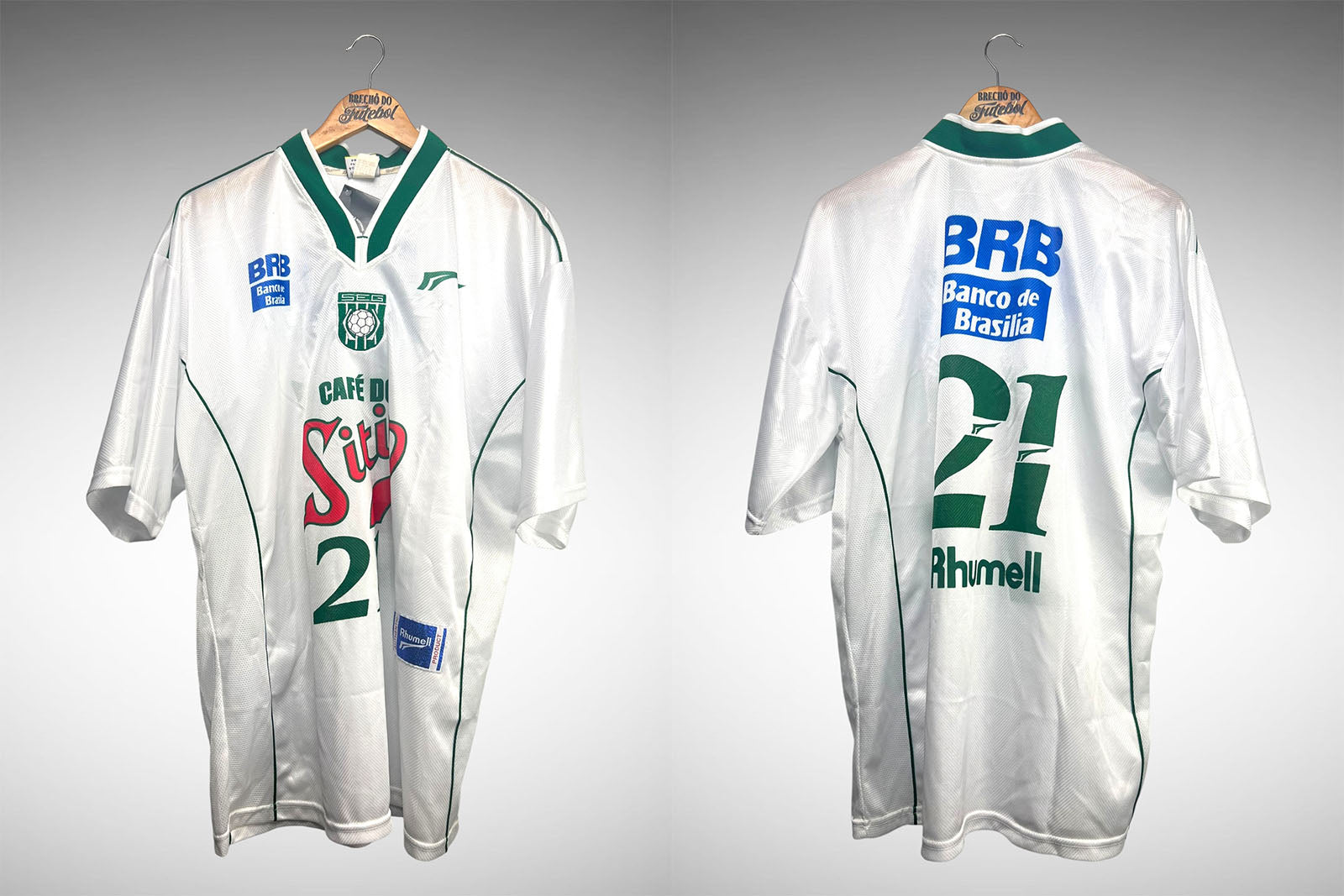Gama 1999 Segunda Camisa Tam GG Nº 21.