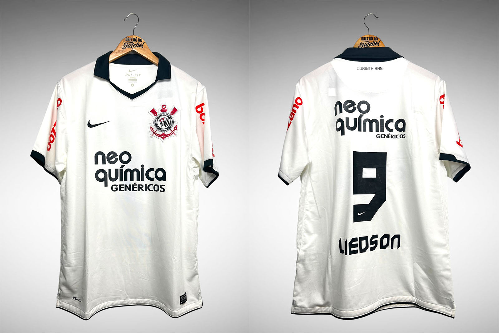 Corinthians 2011 Primeira Camisa Tam G Nº 9 Liedson.