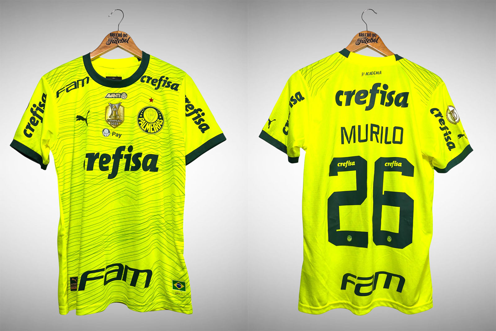 Palmeiras 2024 Quarta Camisa Tam M Nº 26 Murilo.