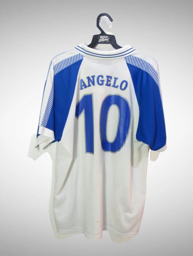 Krylia Sovetov Samara 2000 Segunda Camisa Tam Gg N# 10 Angelo.