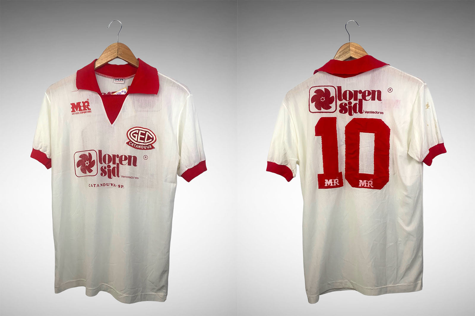 Catanduvense 80's Segunda Camisa Tam G N# 10.