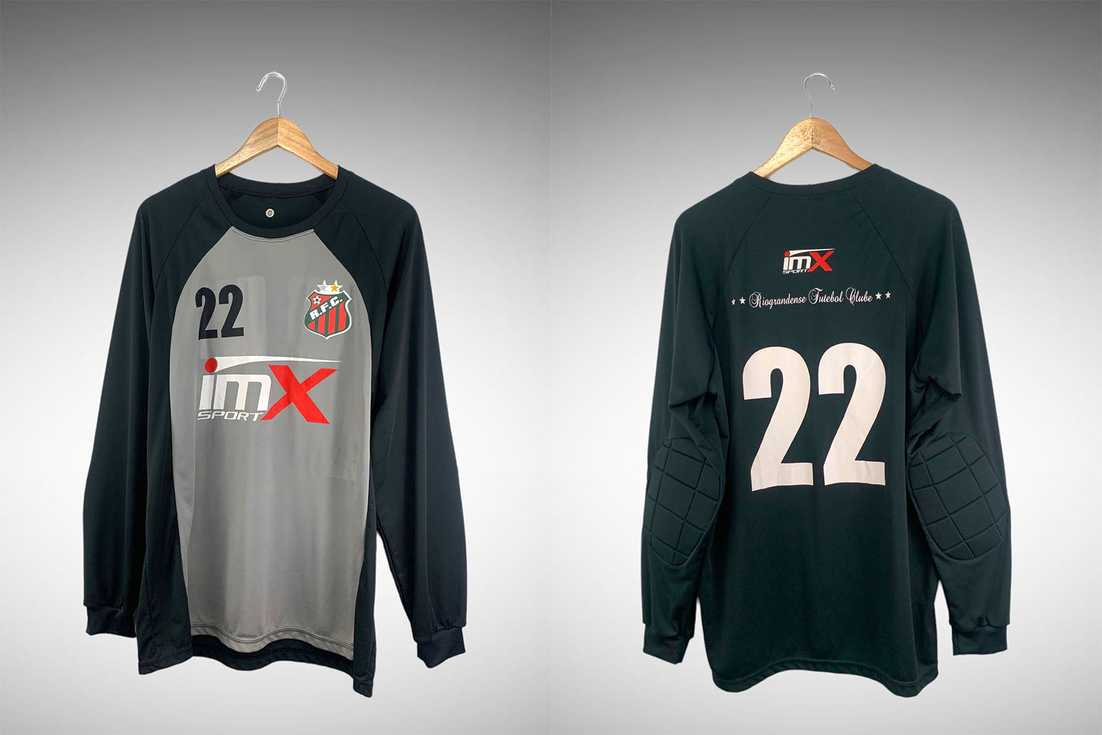 Riograndense Camisa Goleiro Tam G Nº22.