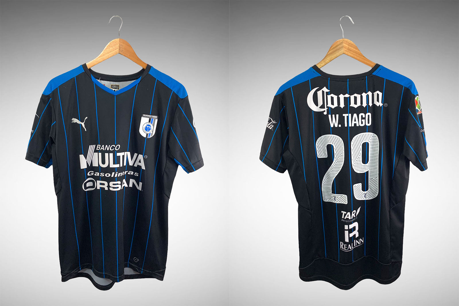 Querétaro 2015 Primeira Camisa Tam M N# 29 W. Tiago.