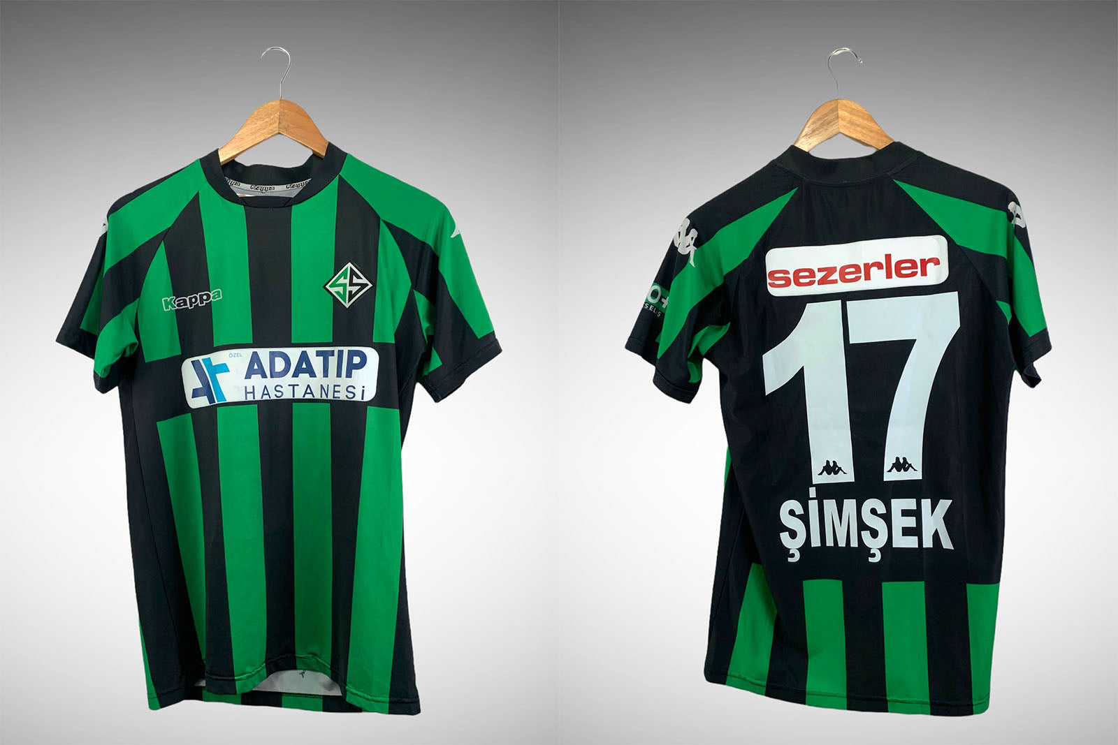 Sakaryaspor Primeira Camisa Tam P N# 17.