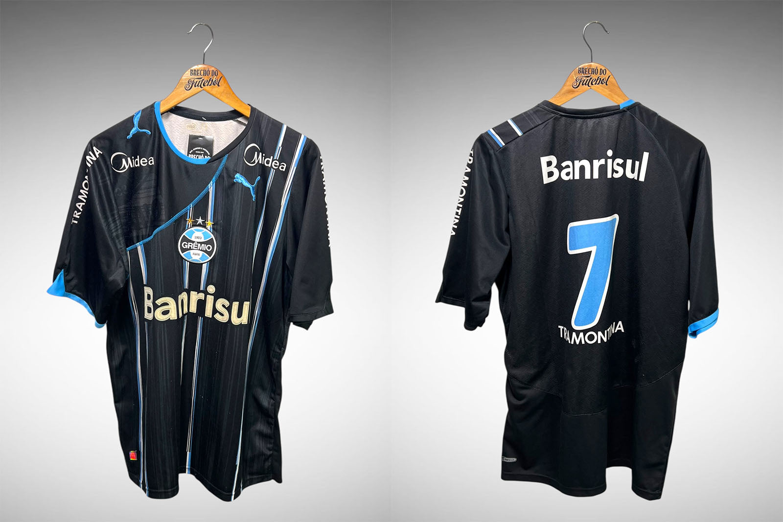 Grêmio 2010 Terceira Camisa TAM 3GG Nº7.