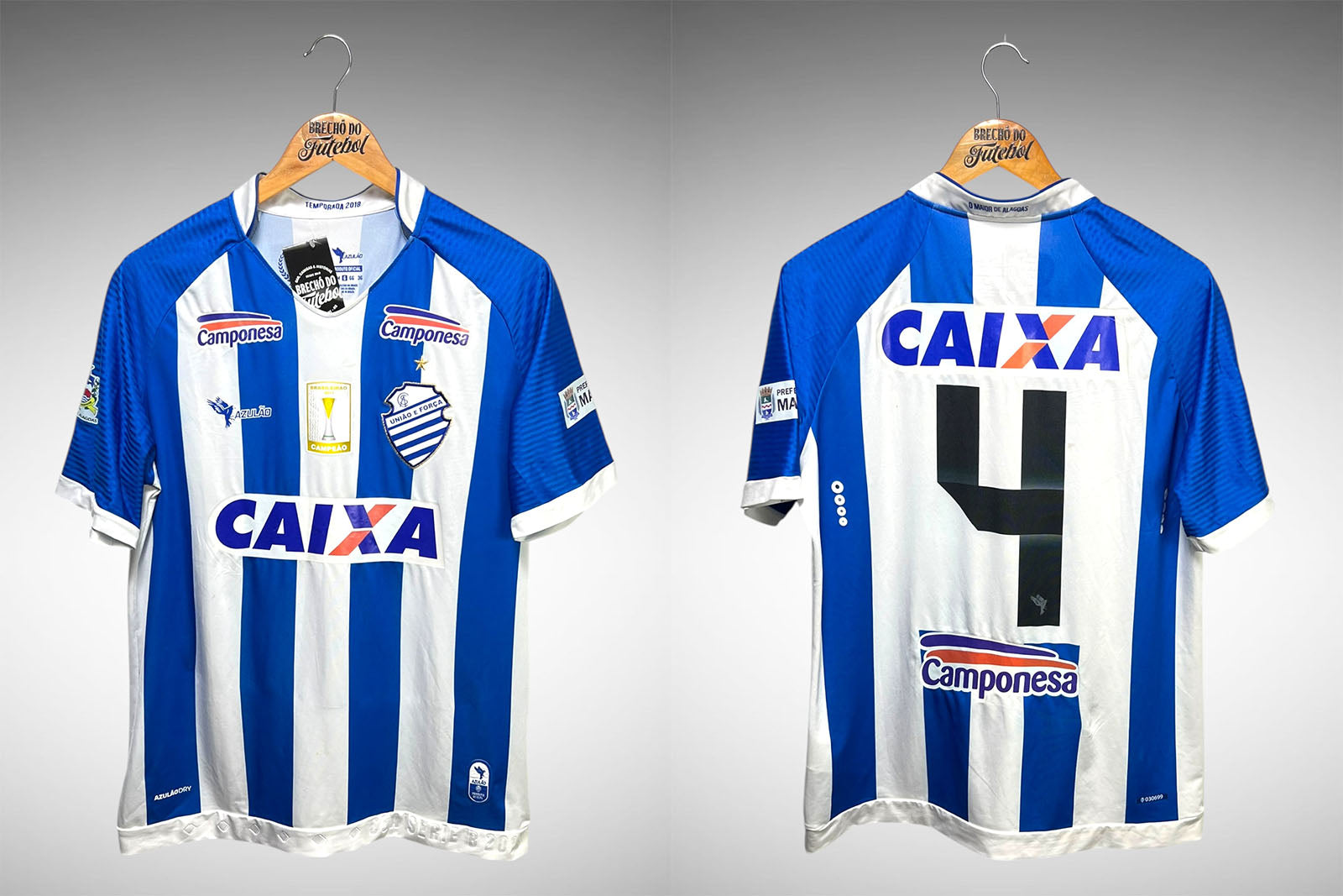 CSA 2018 Primeira Camisa Tam G Nº4