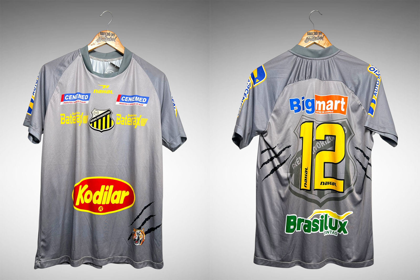 Novorizontino Camisa de Goleiro Tam G Nº12.