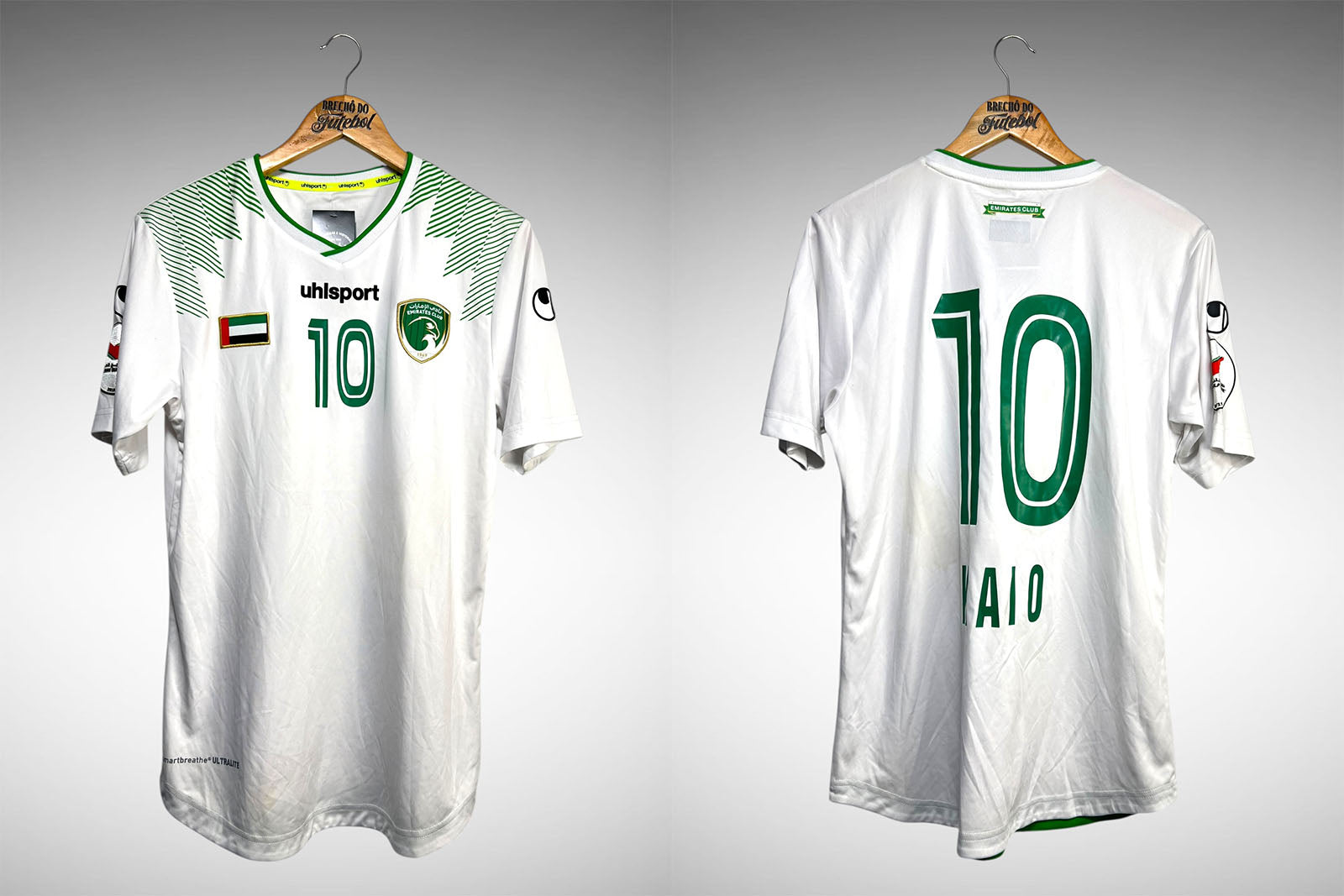 Emirates Club 2018 Primeira Camisa Tam G Nº10 Kaio.