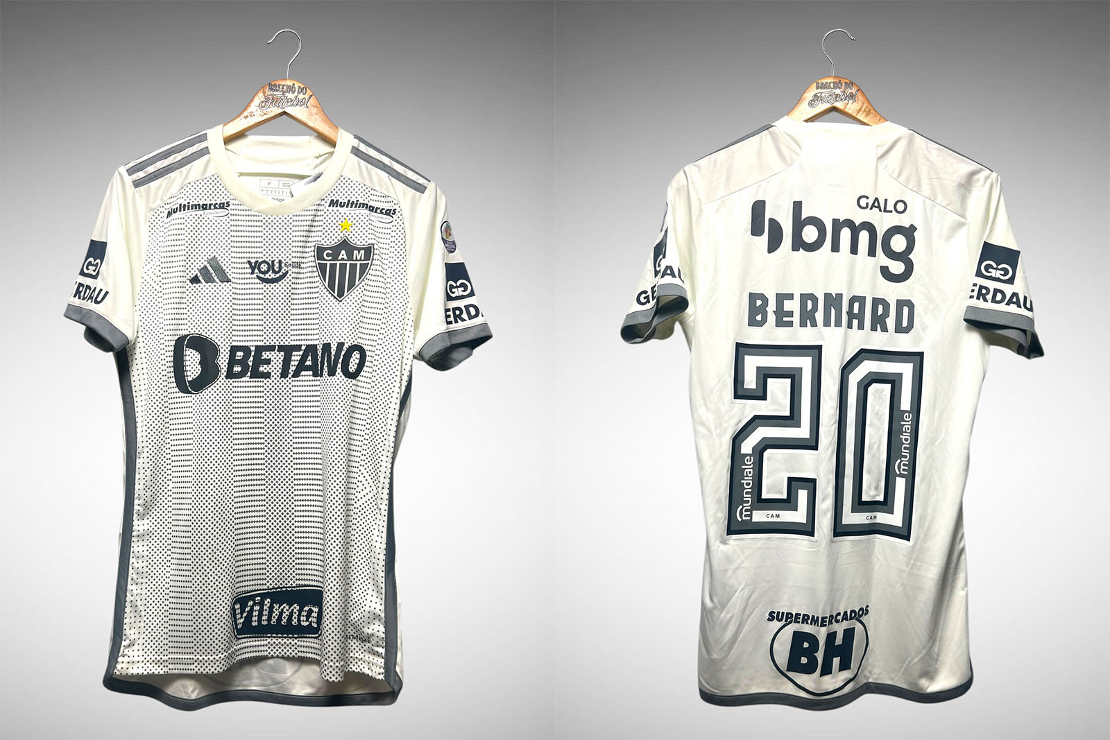 Atlético Mineiro 2024 Segunda Camisa Tam P Nº 20 Bernard