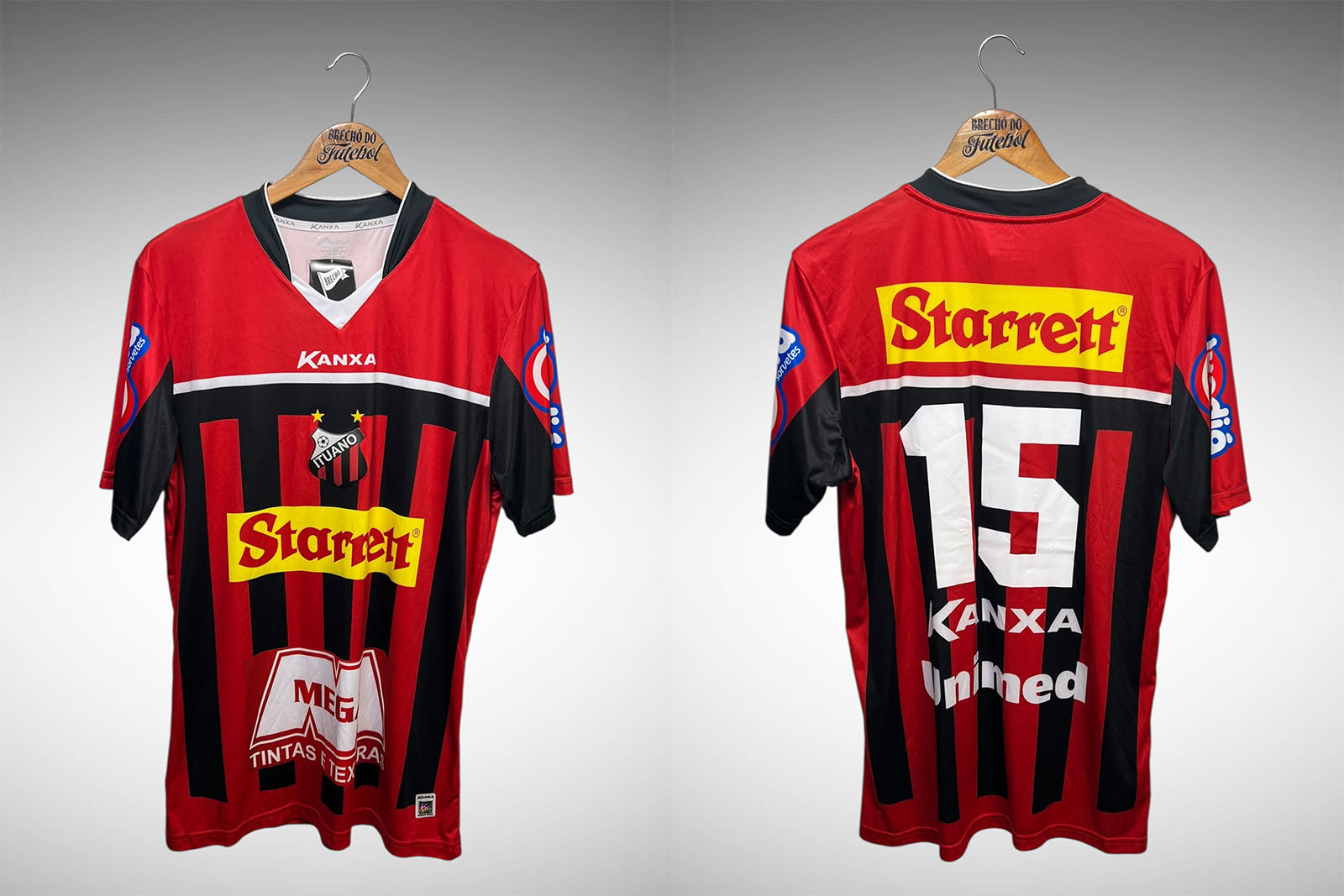 Ituano 2019 Primeira Camisa Tam G Nº15.
