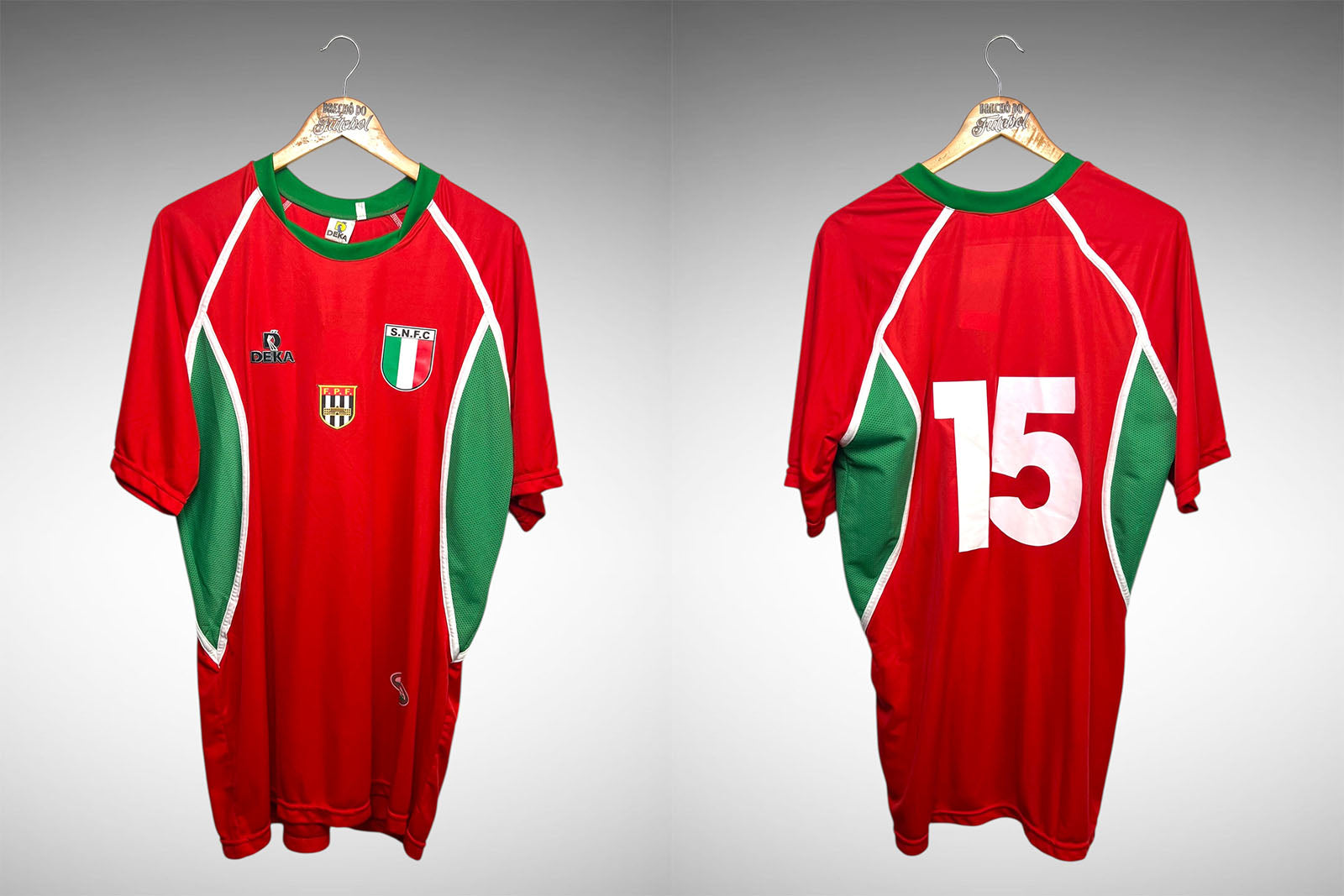 Serra Negra FC Segunda Camisa Tam G Nº15.