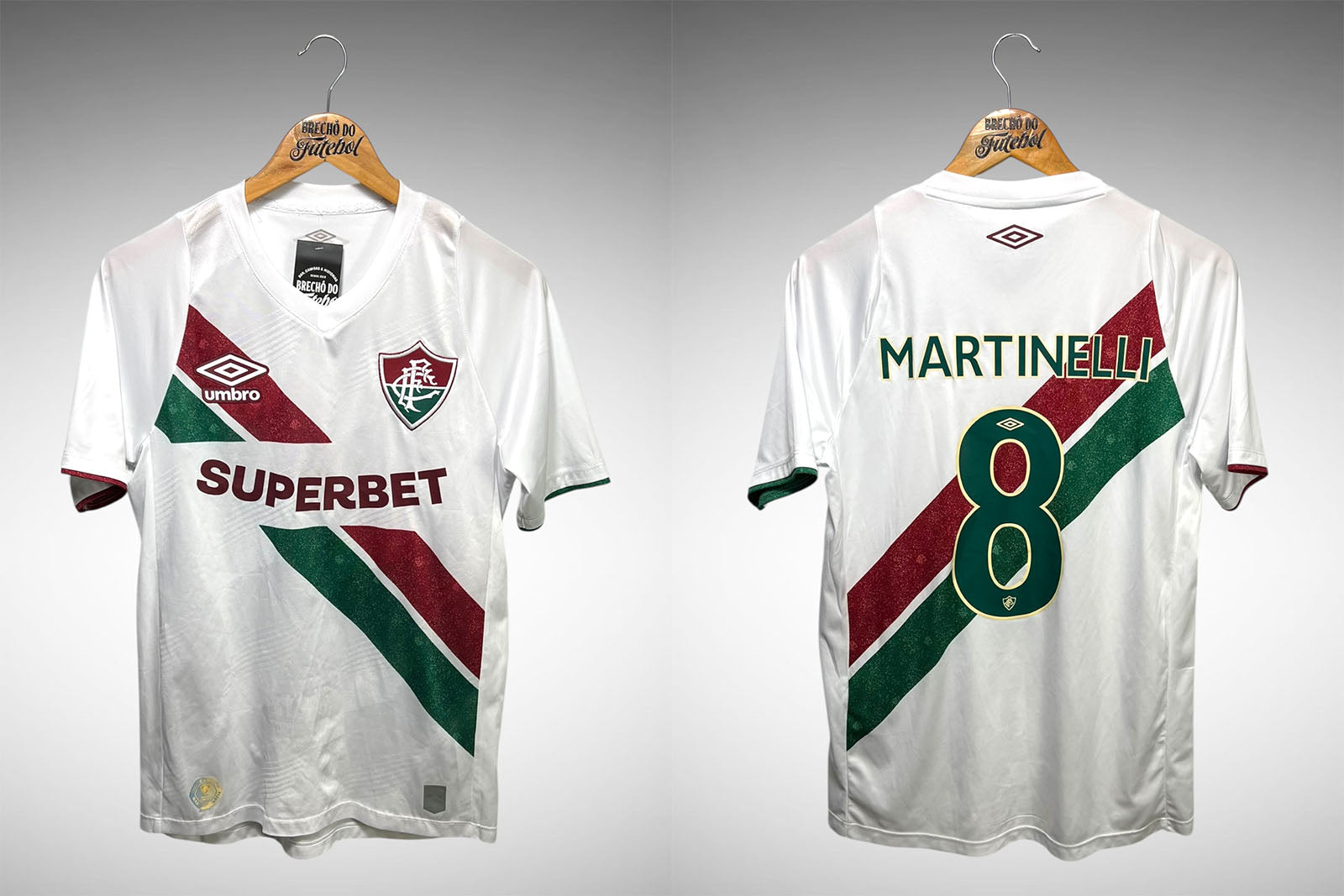 Fluminense 2024 Segunda Camisa Tam P Nº8 Martinelli.