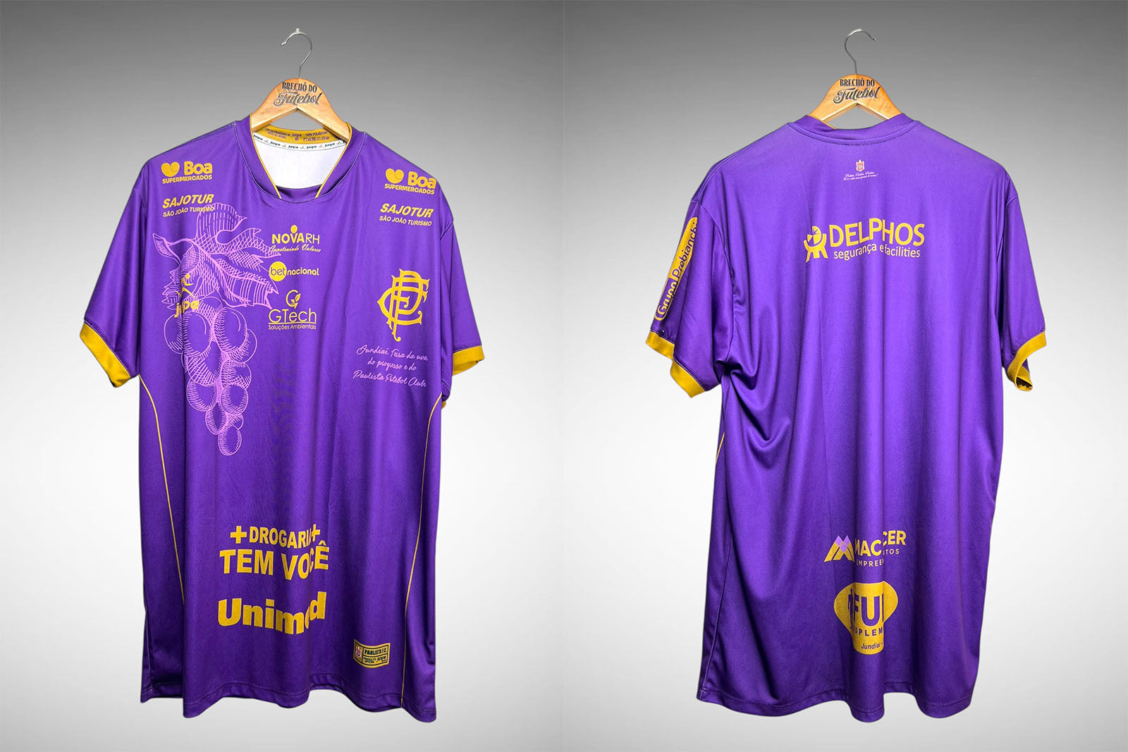 Paulista 2022 Terceira Camisa Tam 3G.