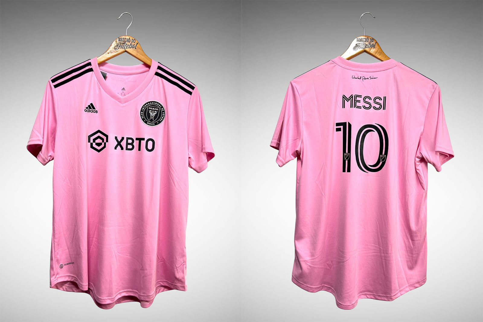 Inter Miami 2023 Primeira Camisa Tam GG Feminino Nº 10 Messi.