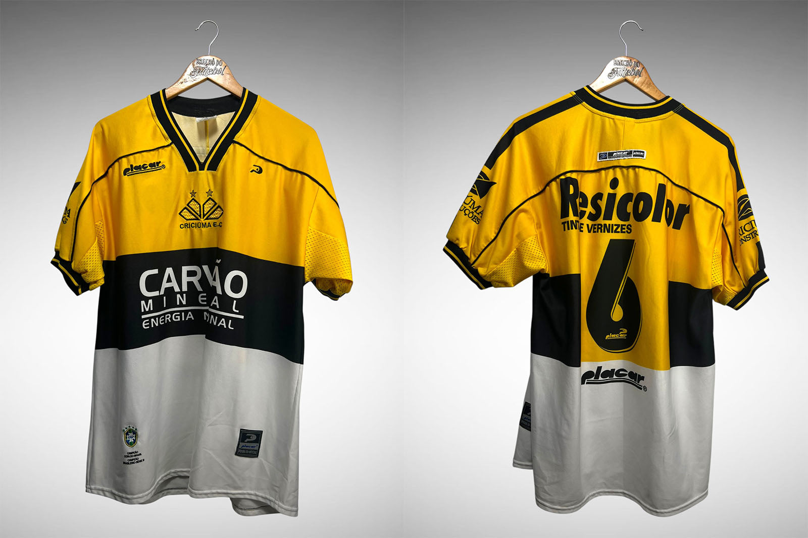Criciúma 2004 Primeira Camisa Tam G Nº 6.