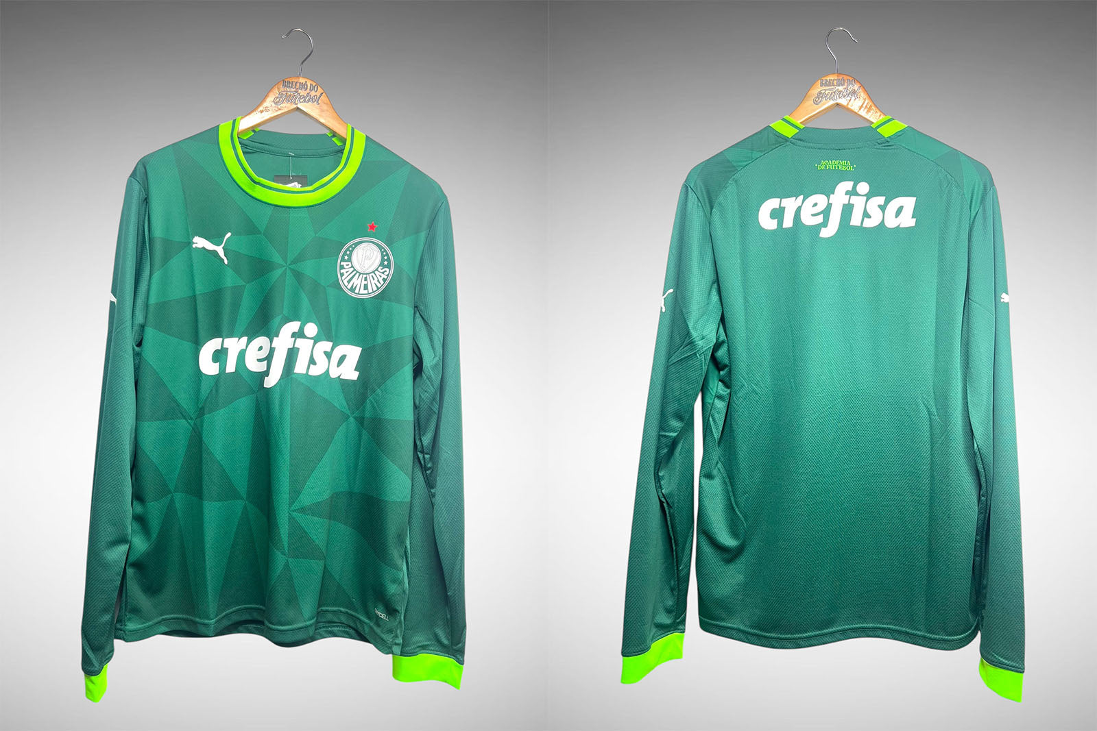 Palmeiras 2023 Primeira Camisa Tam G Mangas Longas.