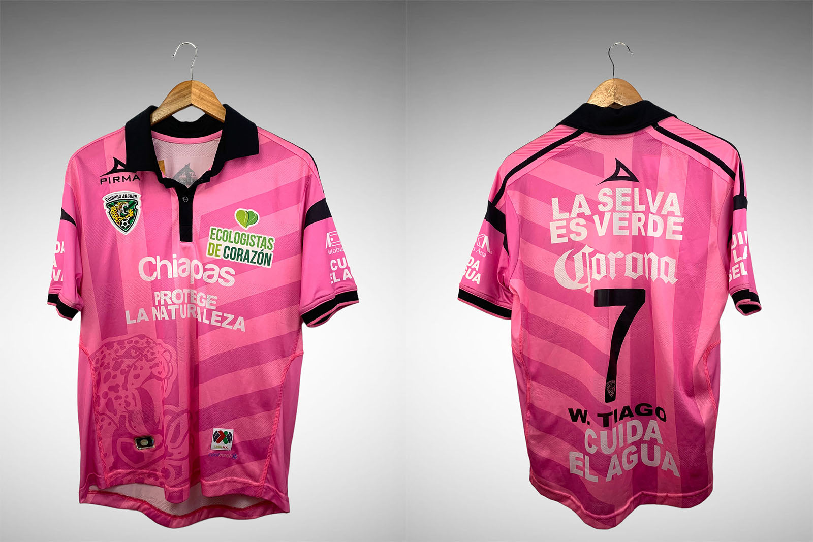 Jaguares de Chiapas 2015 Terceira Camisa Tam M N# 7.