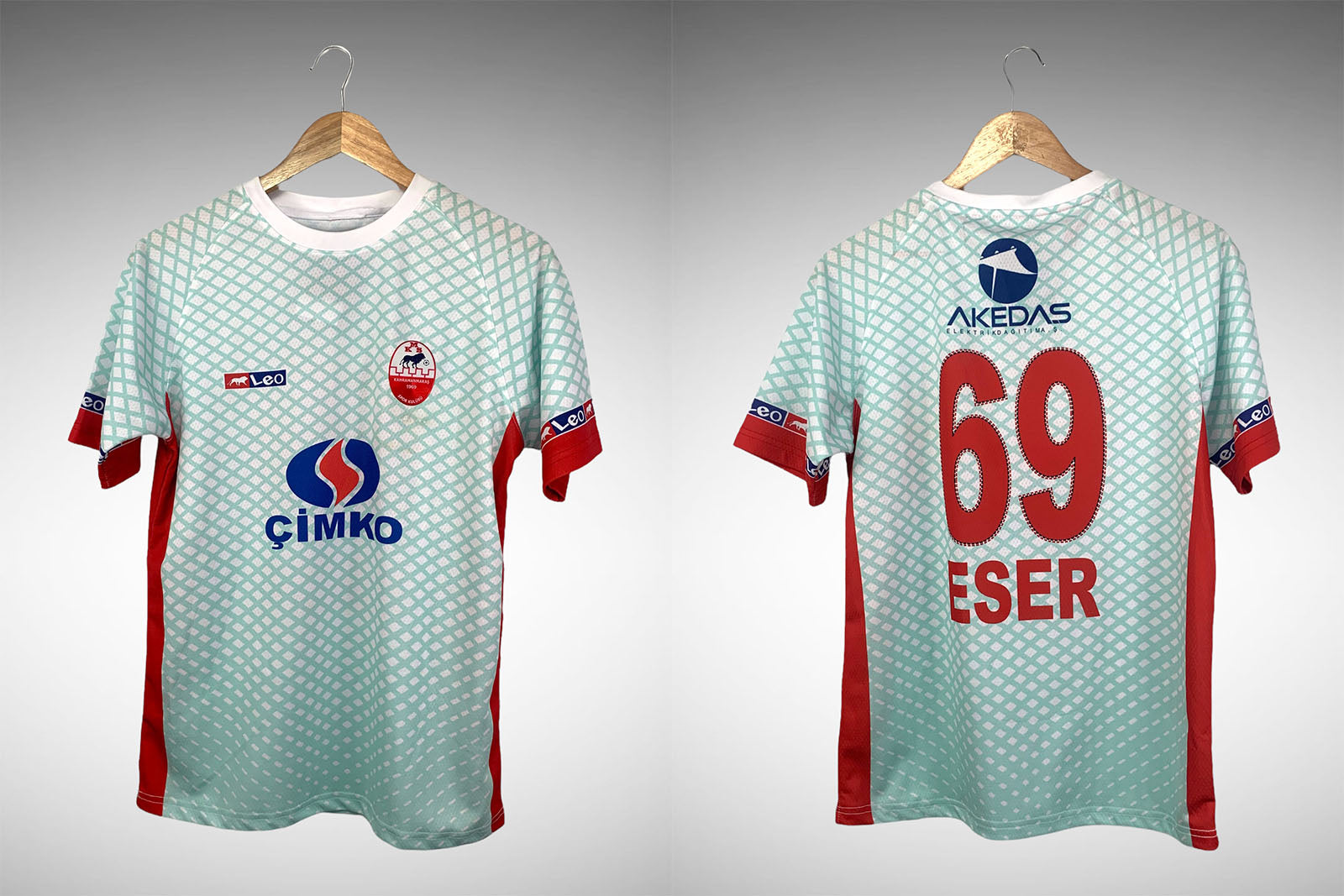 Kahramanmarasspor Camisa Tam M N# 69.