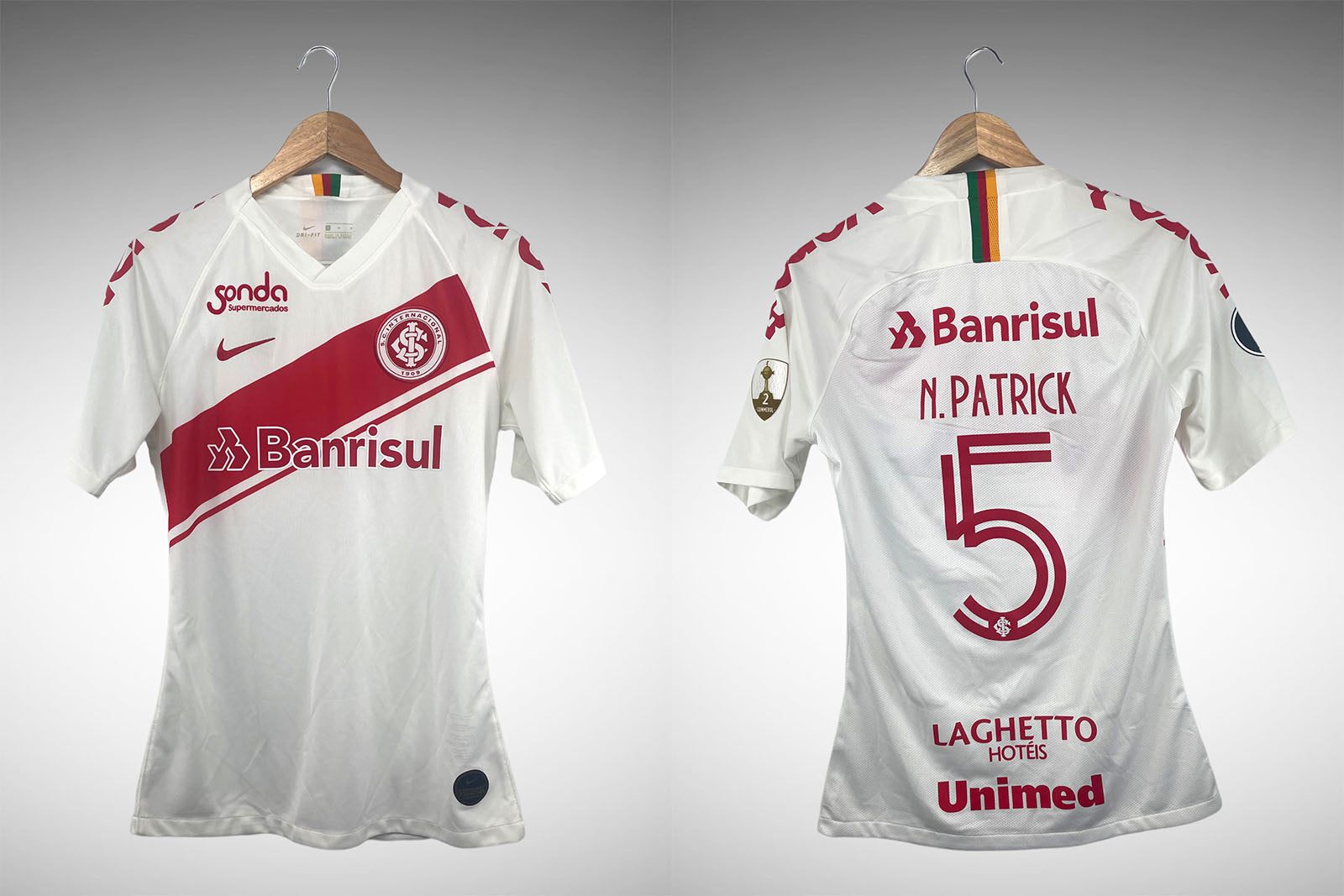 Internacional 2019 Segunda Camisa Tam M Nº 5 N. Patrick.