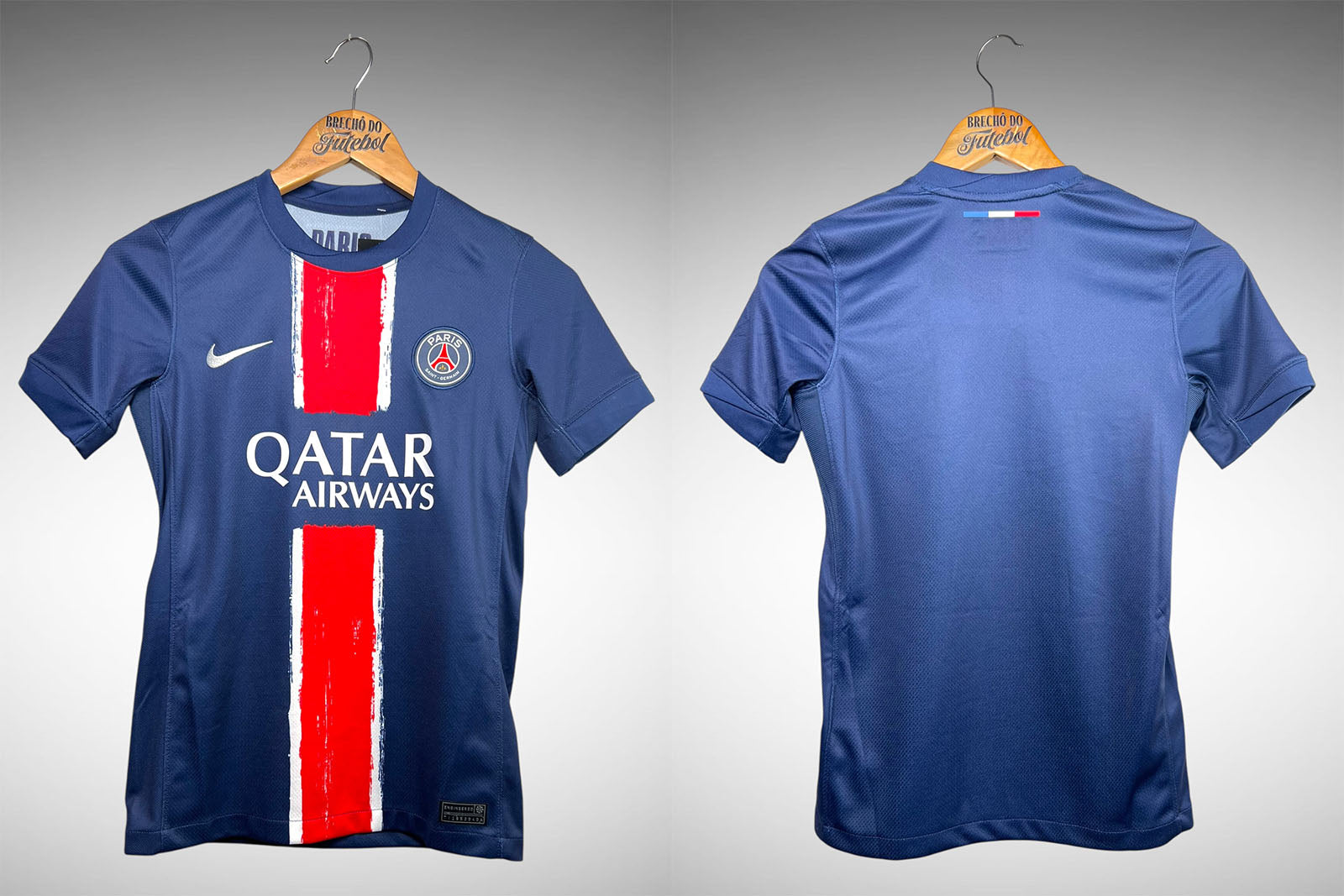 Paris Saint-Germain 2024 Primeira Camisa Tam M Infantil.