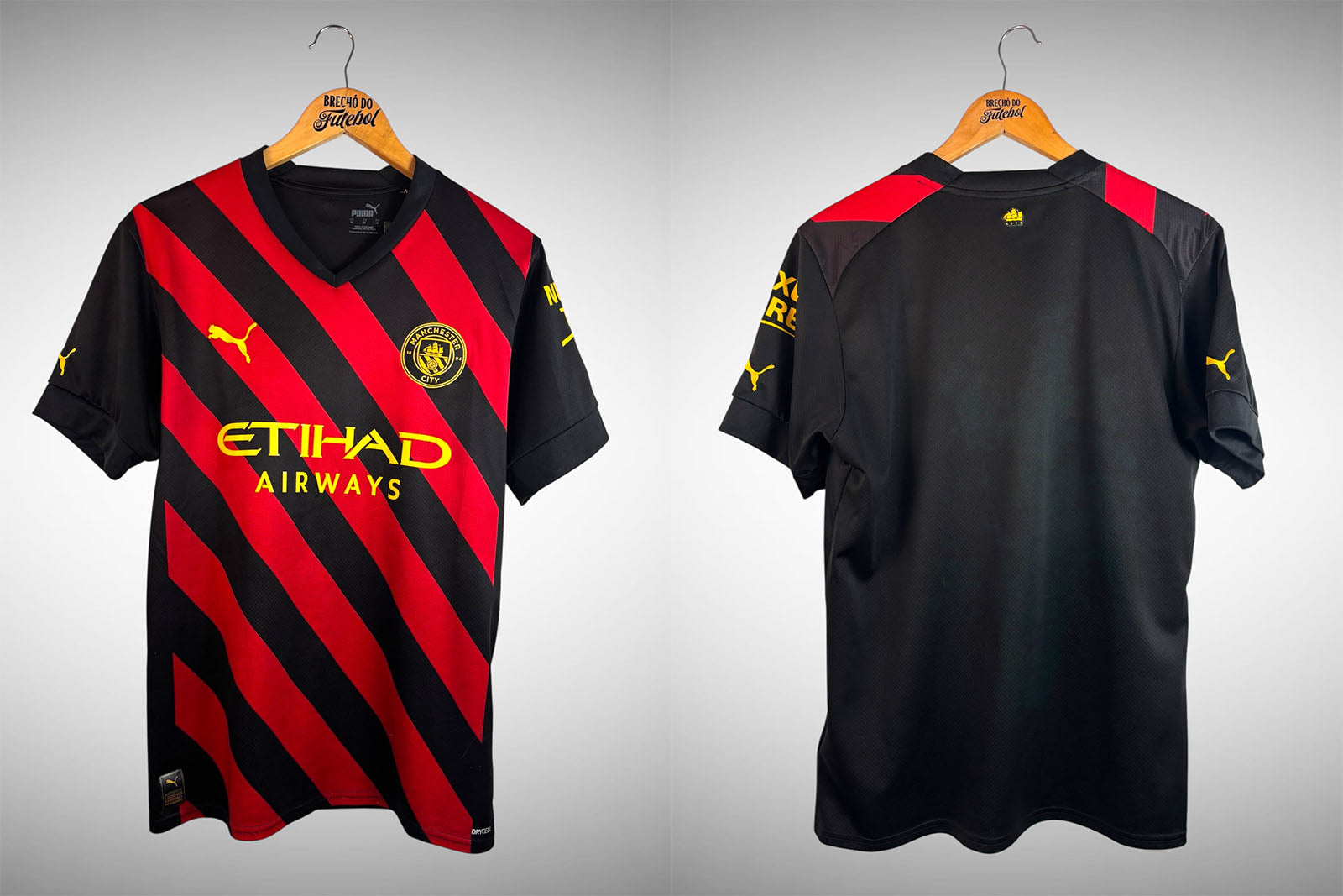 Manchester City 2022 Segunda Camisa Tam M.