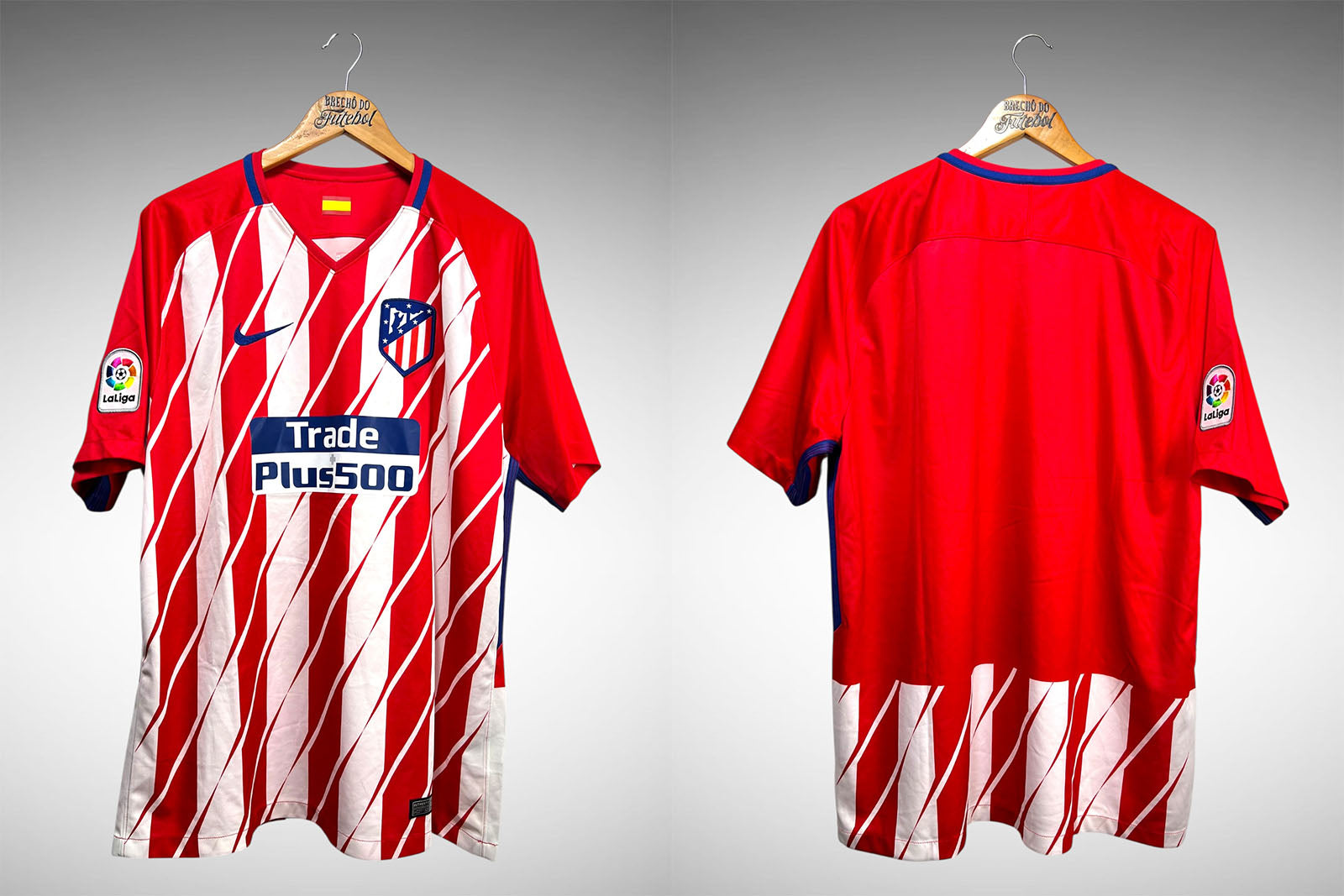 Atlético de Madrid 2017 Primeira Camisa Tam GG.